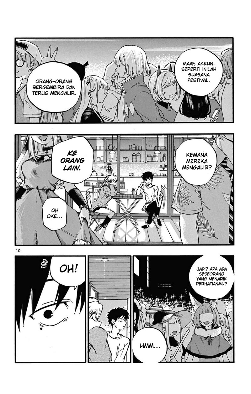 Yofukashi no Uta Chapter 85 - halaman 10