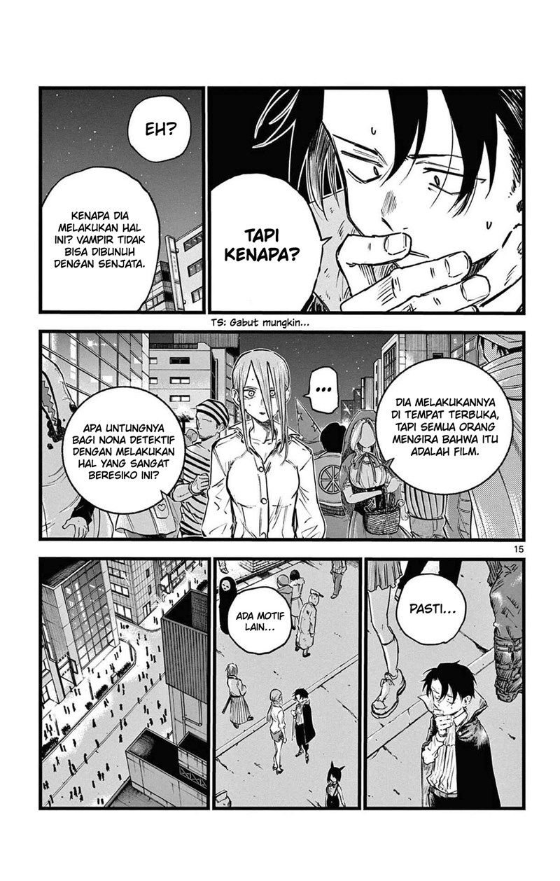Yofukashi no Uta Chapter 85 - halaman 15