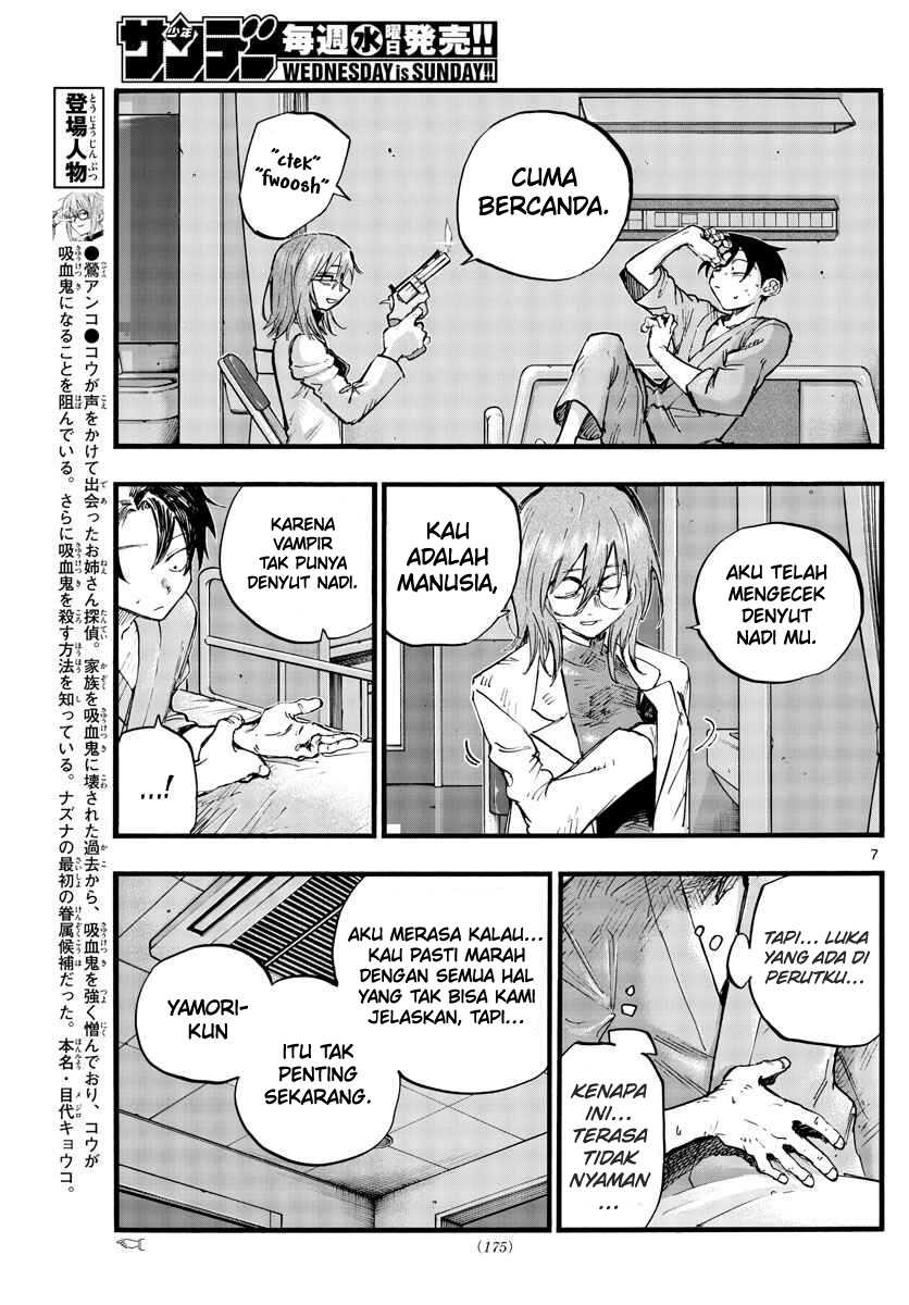 Yofukashi no Uta Chapter 93 - halaman 8