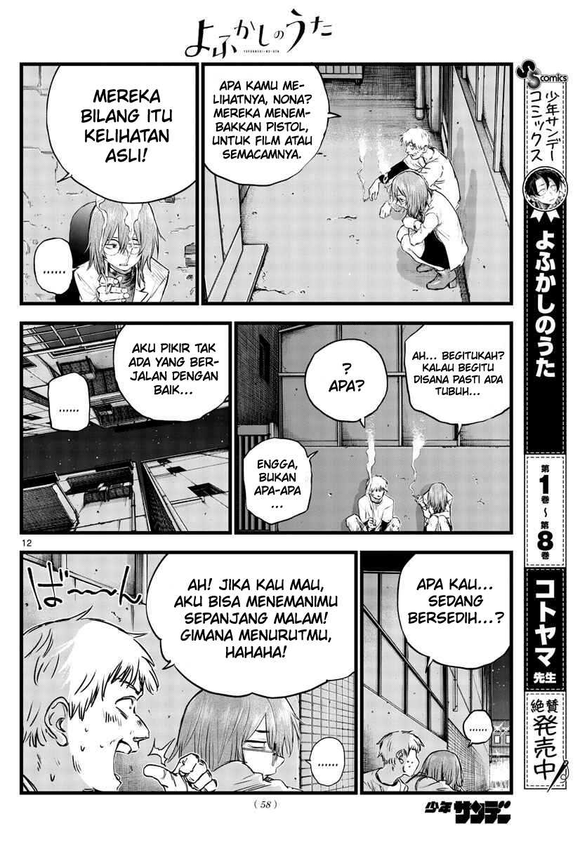Yofukashi no Uta Chapter 94 - halaman 14