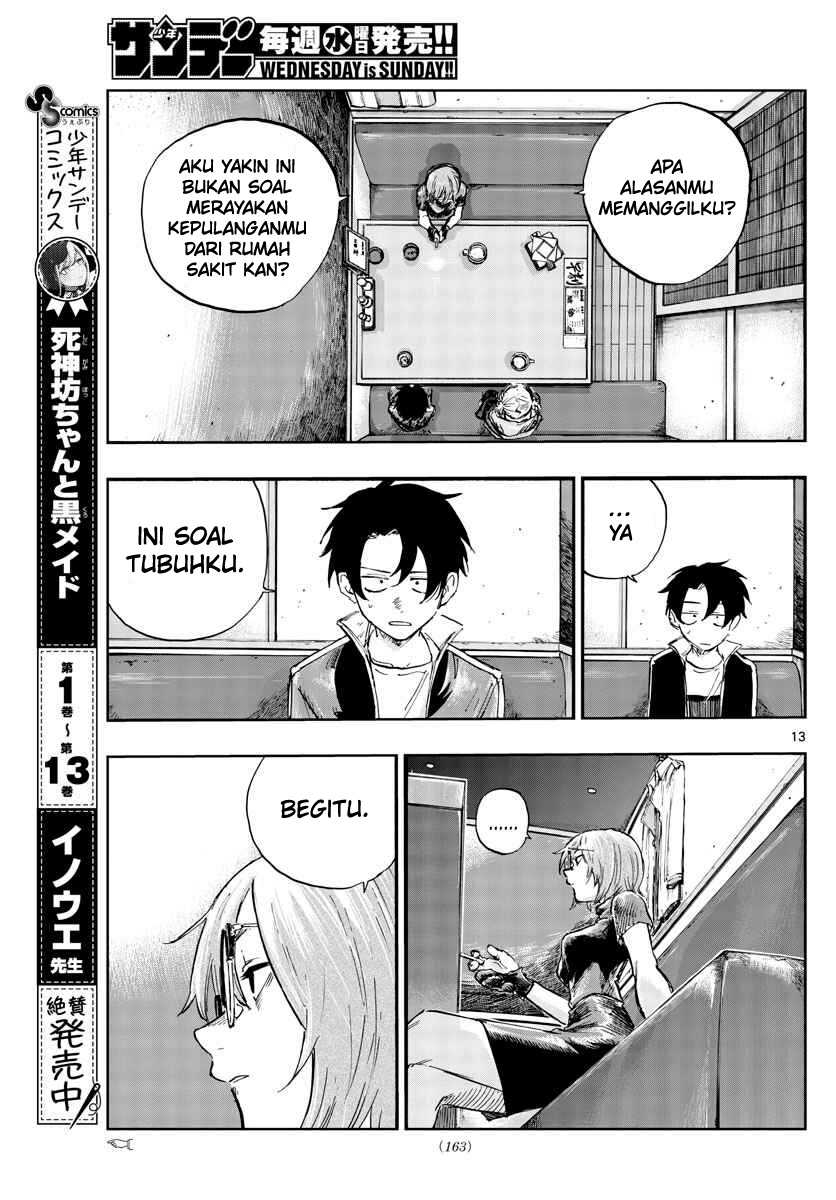 Yofukashi no Uta Chapter 95 - halaman 14