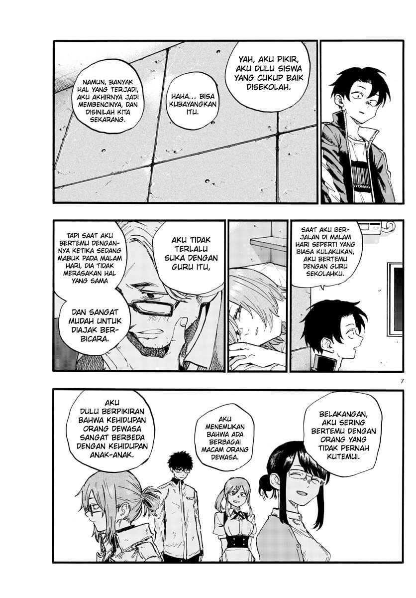 Yofukashi no Uta Chapter 97 - halaman 8