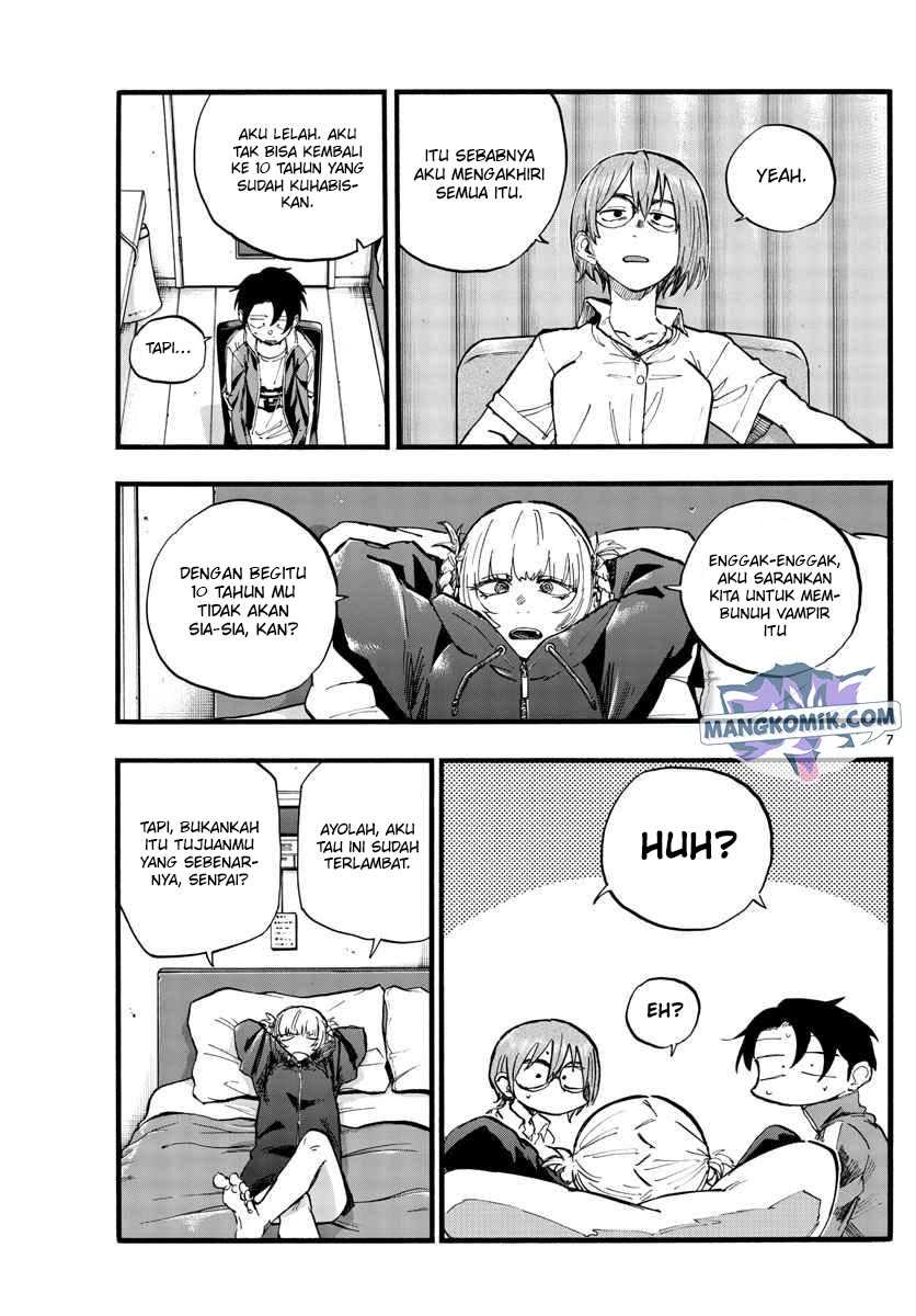 Yofukashi no Uta Chapter 99 - halaman 9