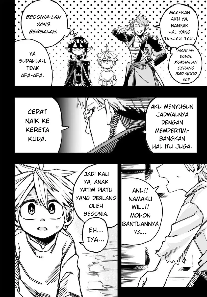 Yoheidan no Itoshigo: Shinikake Koji wa Saikyou Shisho-tachi ni Sodaterareru Chapter 3 - halaman 8