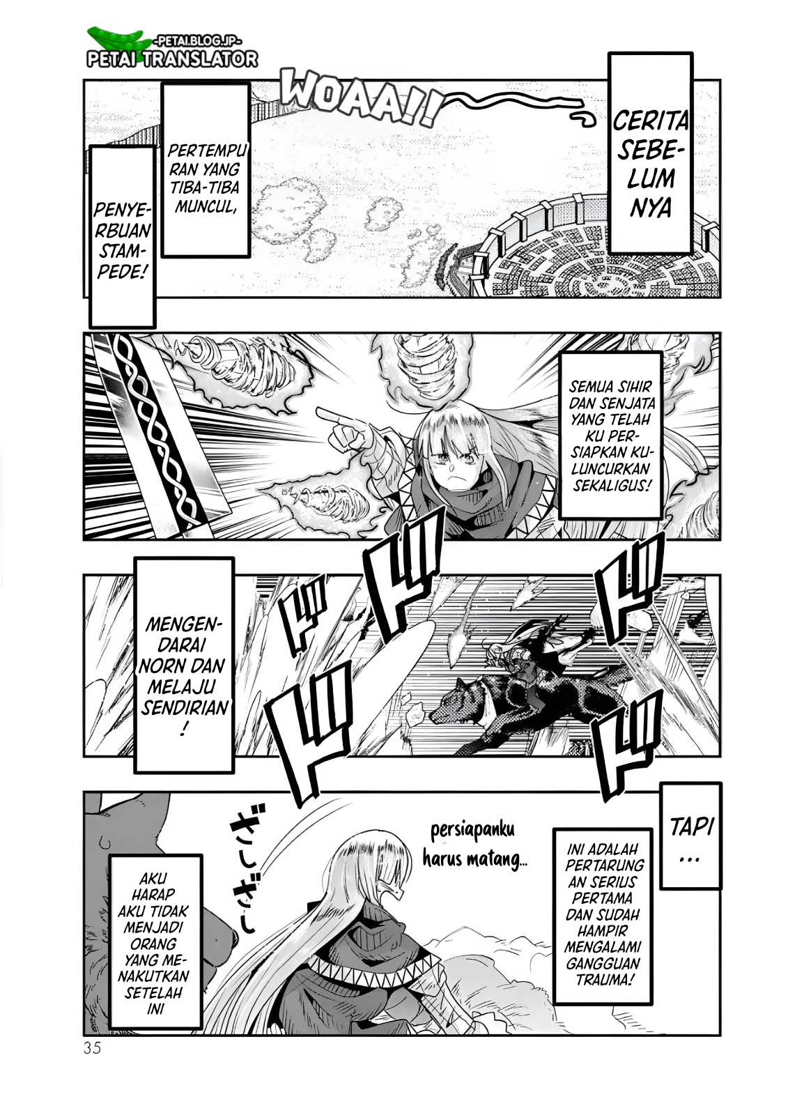 Yoku Wakaranai keredo Isekai ni Tensei shiteita you desu Chapter 74 - halaman 2
