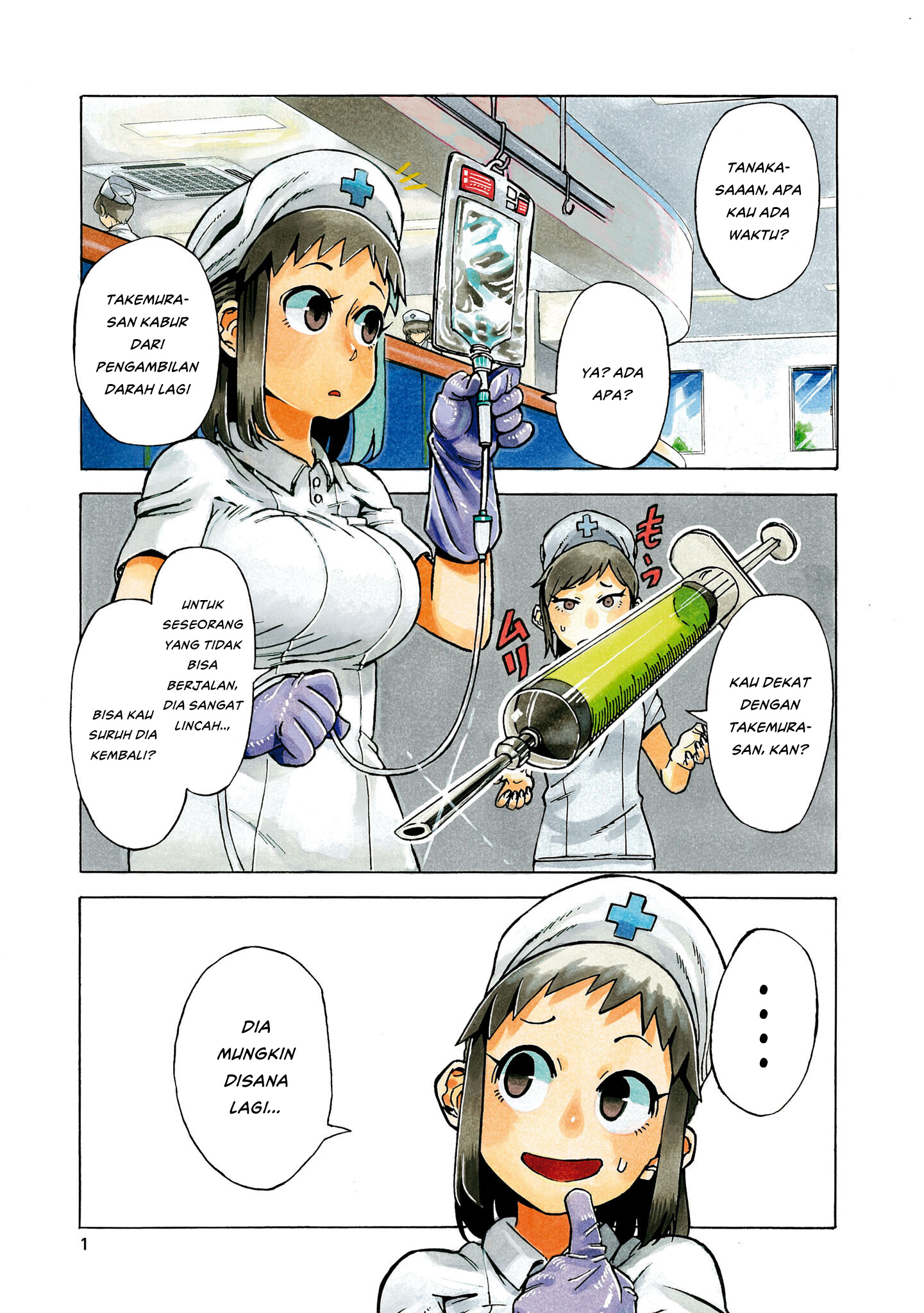 Yomei 2-kagetsu no Isekai Kenkouhou Chapter 1 - halaman 3