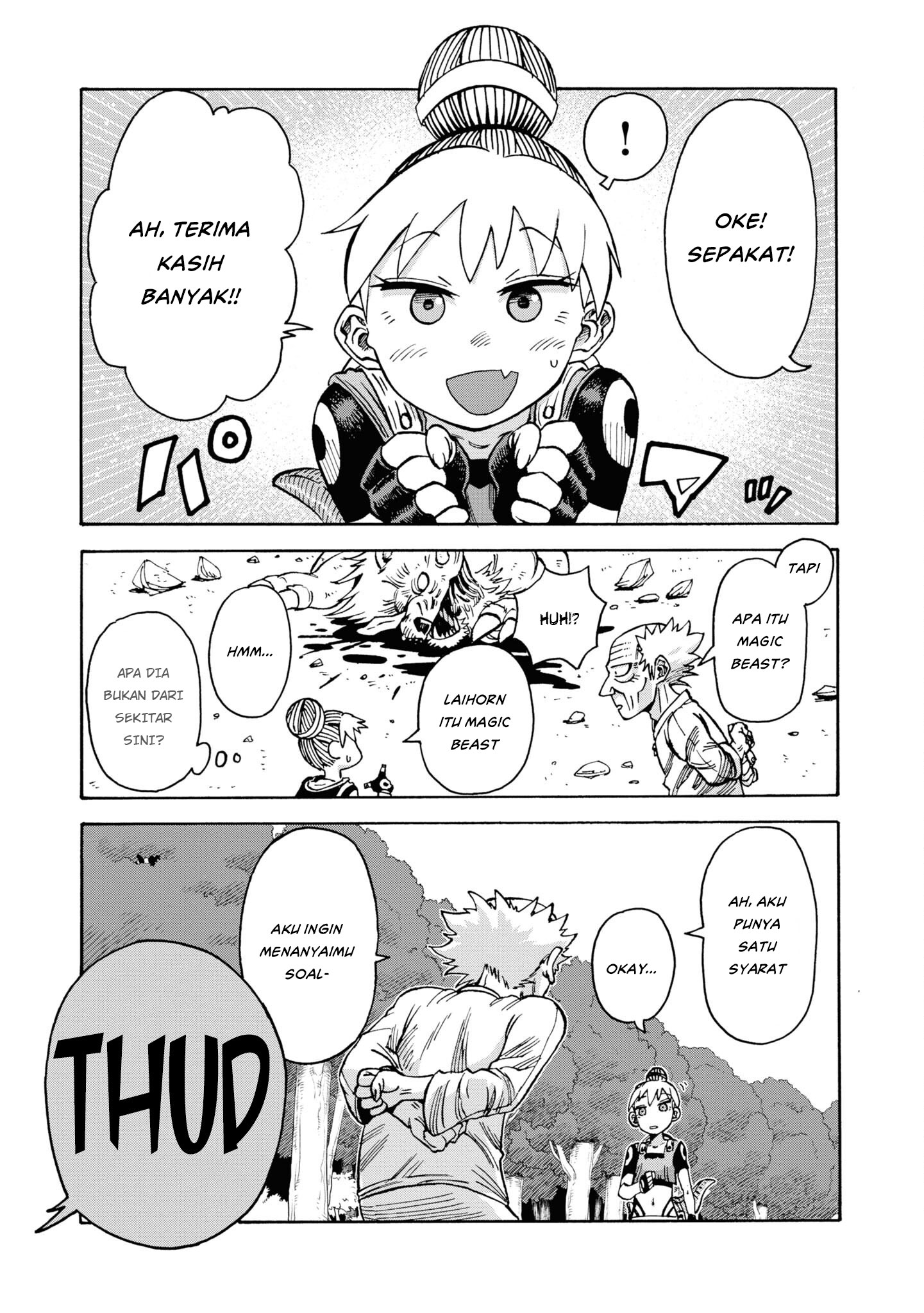 Yomei 2-kagetsu no Isekai Kenkouhou Chapter 2 - halaman 19
