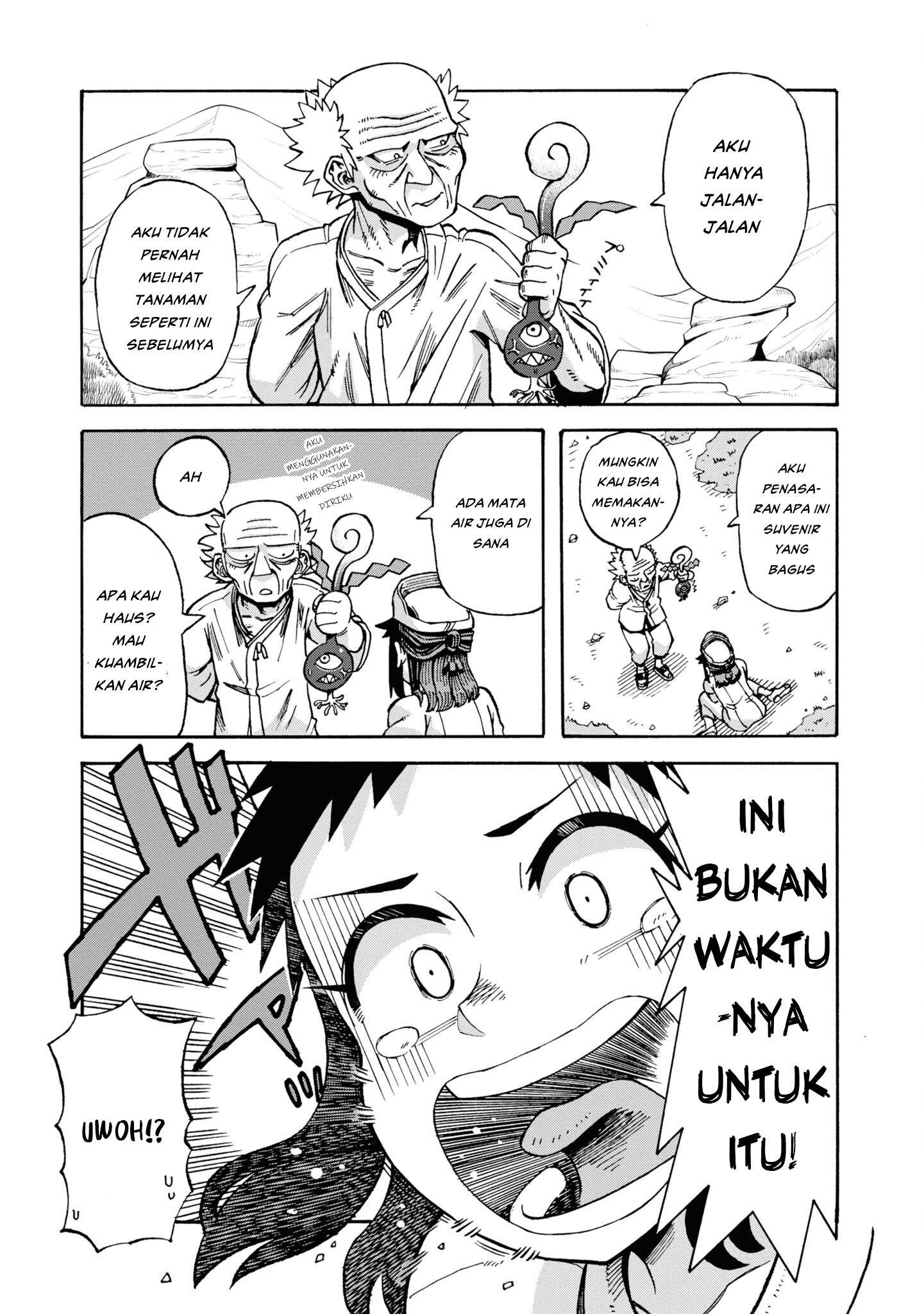 Yomei 2-kagetsu no Isekai Kenkouhou Chapter 2 - halaman 4