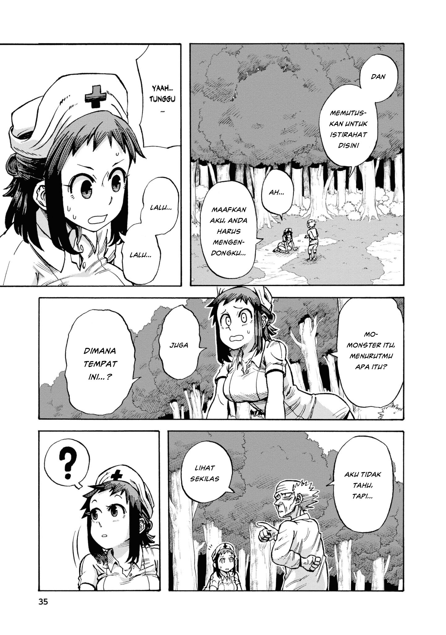 Yomei 2-kagetsu no Isekai Kenkouhou Chapter 2 - halaman 6