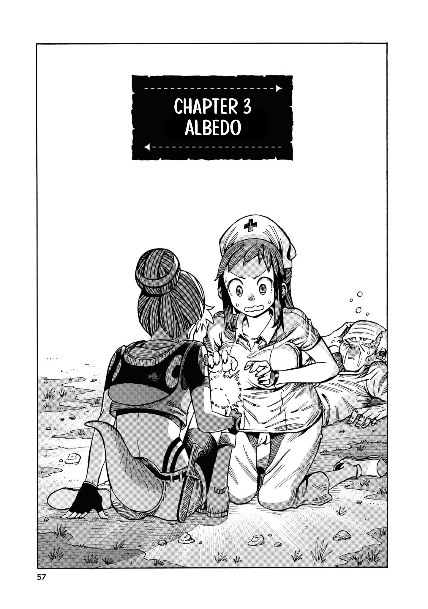 Yomei 2-kagetsu no Isekai Kenkouhou Chapter 3 - halaman 2