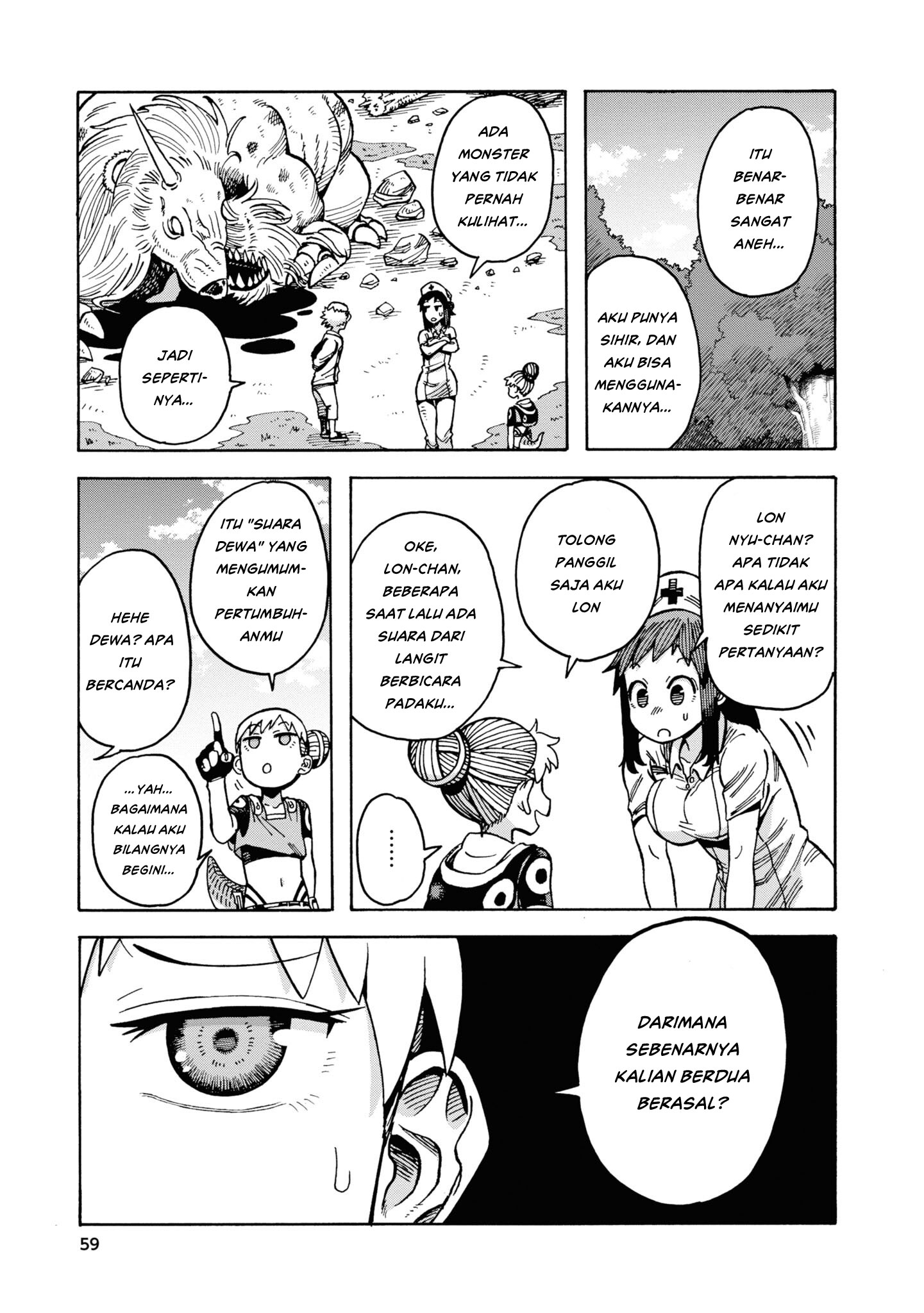 Yomei 2-kagetsu no Isekai Kenkouhou Chapter 3 - halaman 4