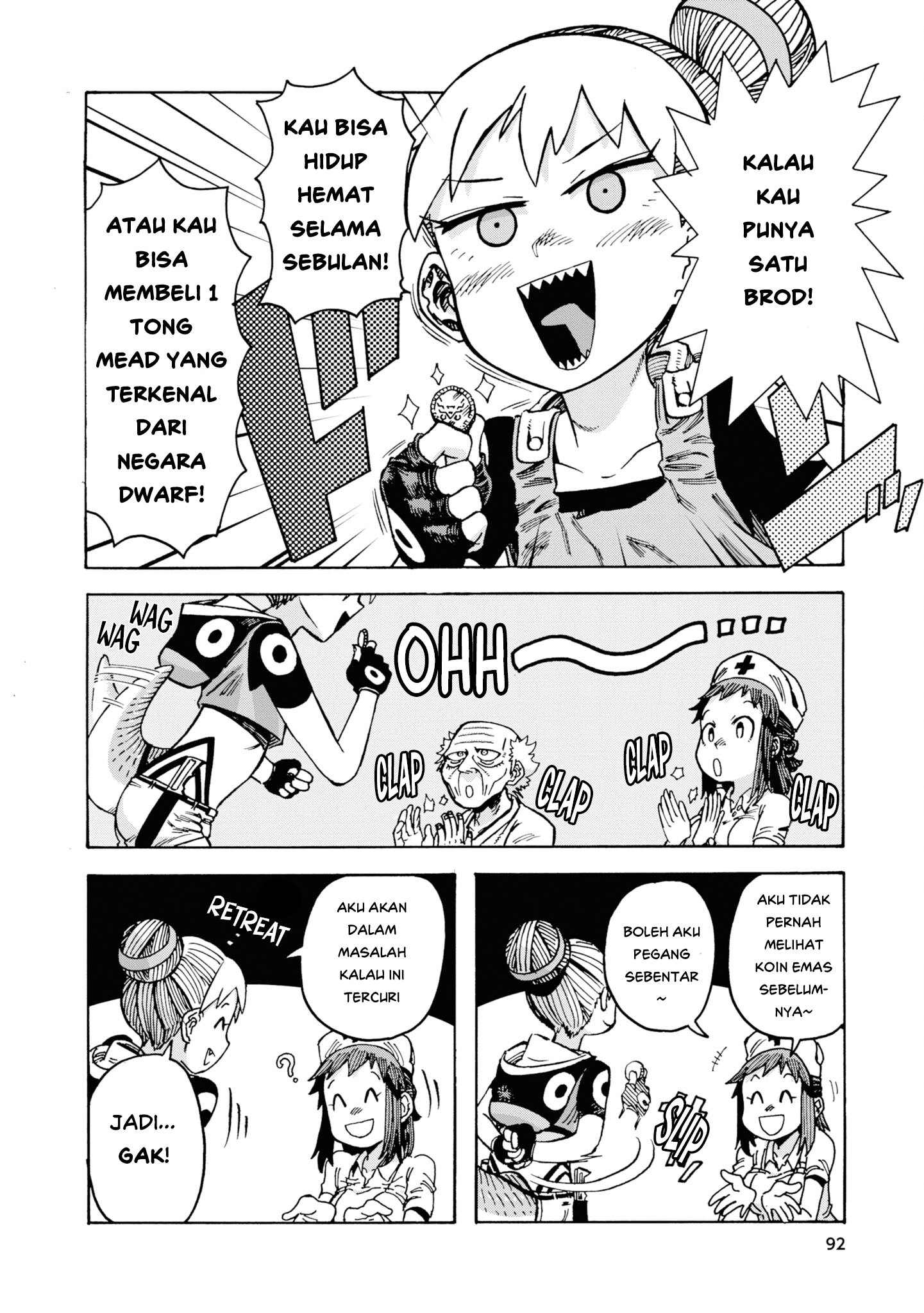Yomei 2-kagetsu no Isekai Kenkouhou Chapter 4 - halaman 6