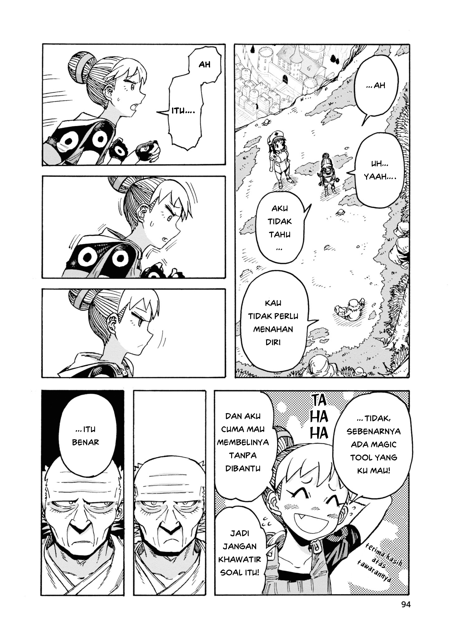 Yomei 2-kagetsu no Isekai Kenkouhou Chapter 4 - halaman 8