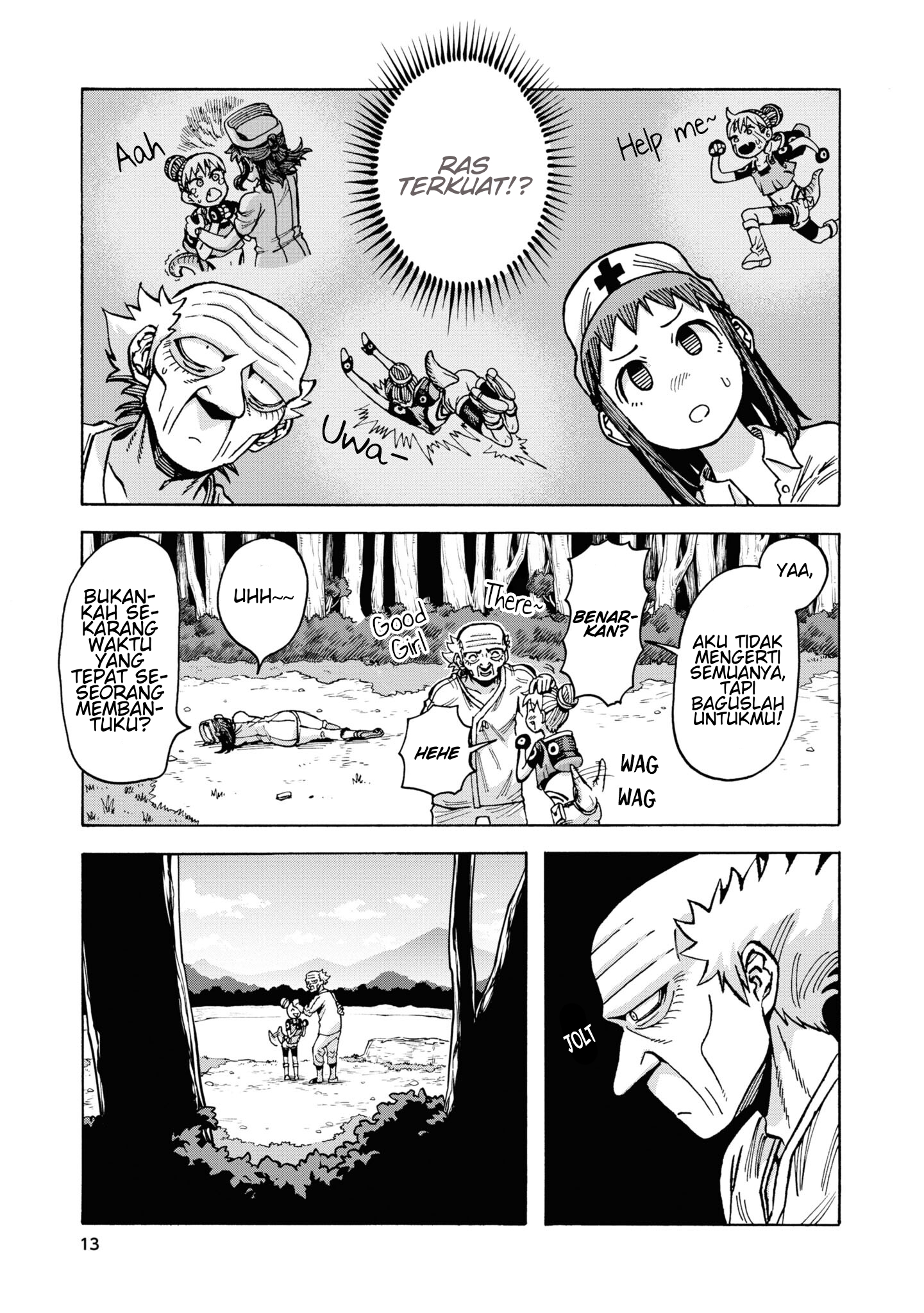 Yomei 2-kagetsu no Isekai Kenkouhou Chapter 7 - halaman 13