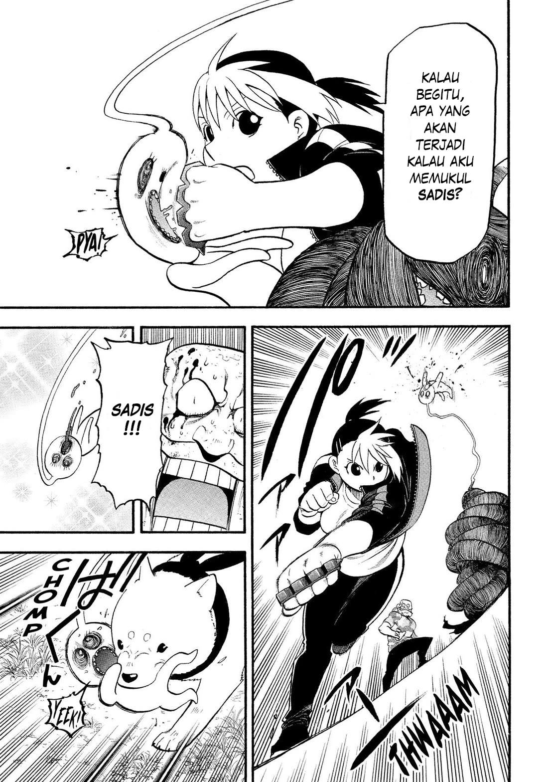Yomi no Tsugai Chapter 34 - halaman 19