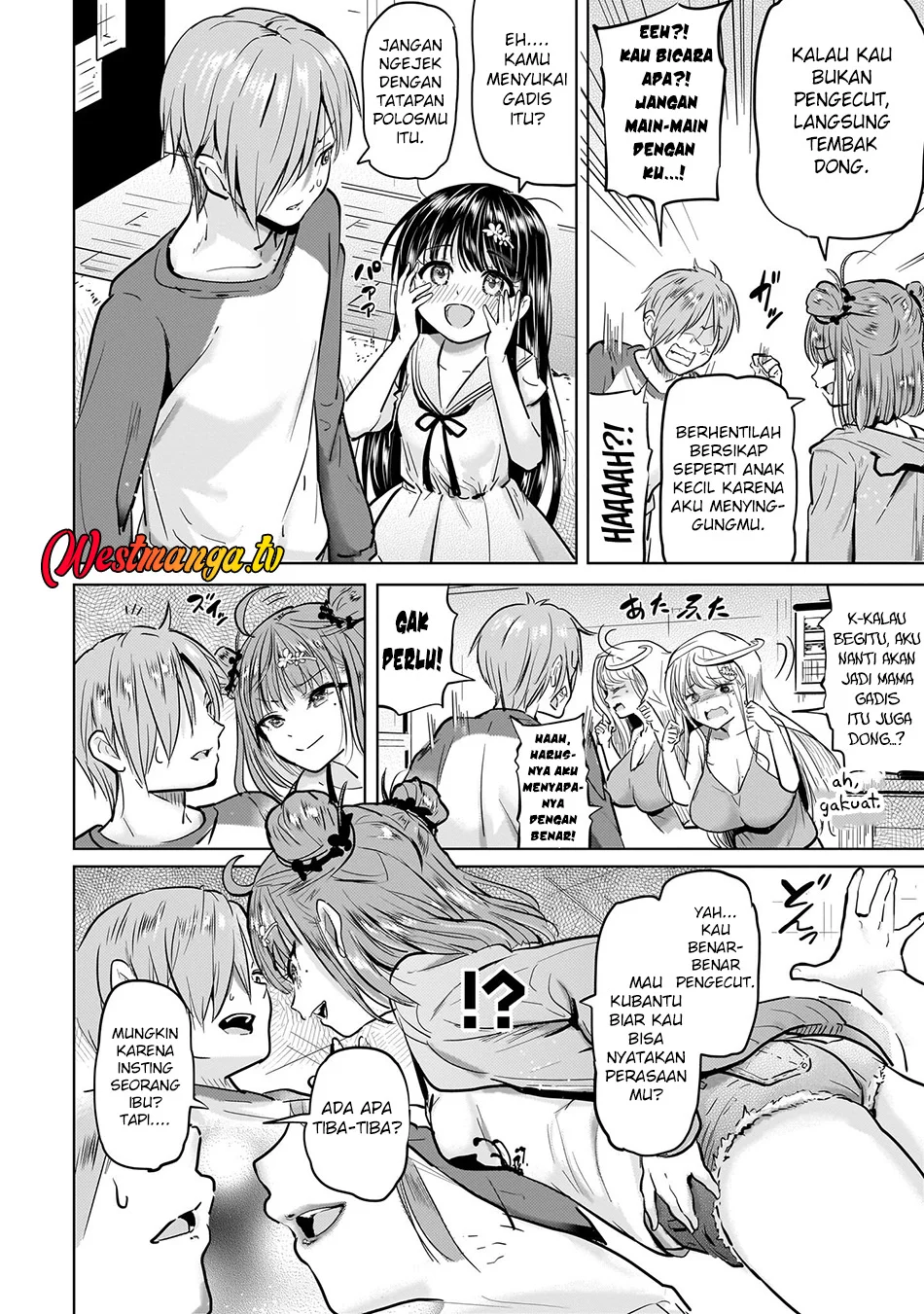 Yonin no Mama no Sei de Ore no Rabukome ga Mama Naranai Chapter 3 - halaman 13