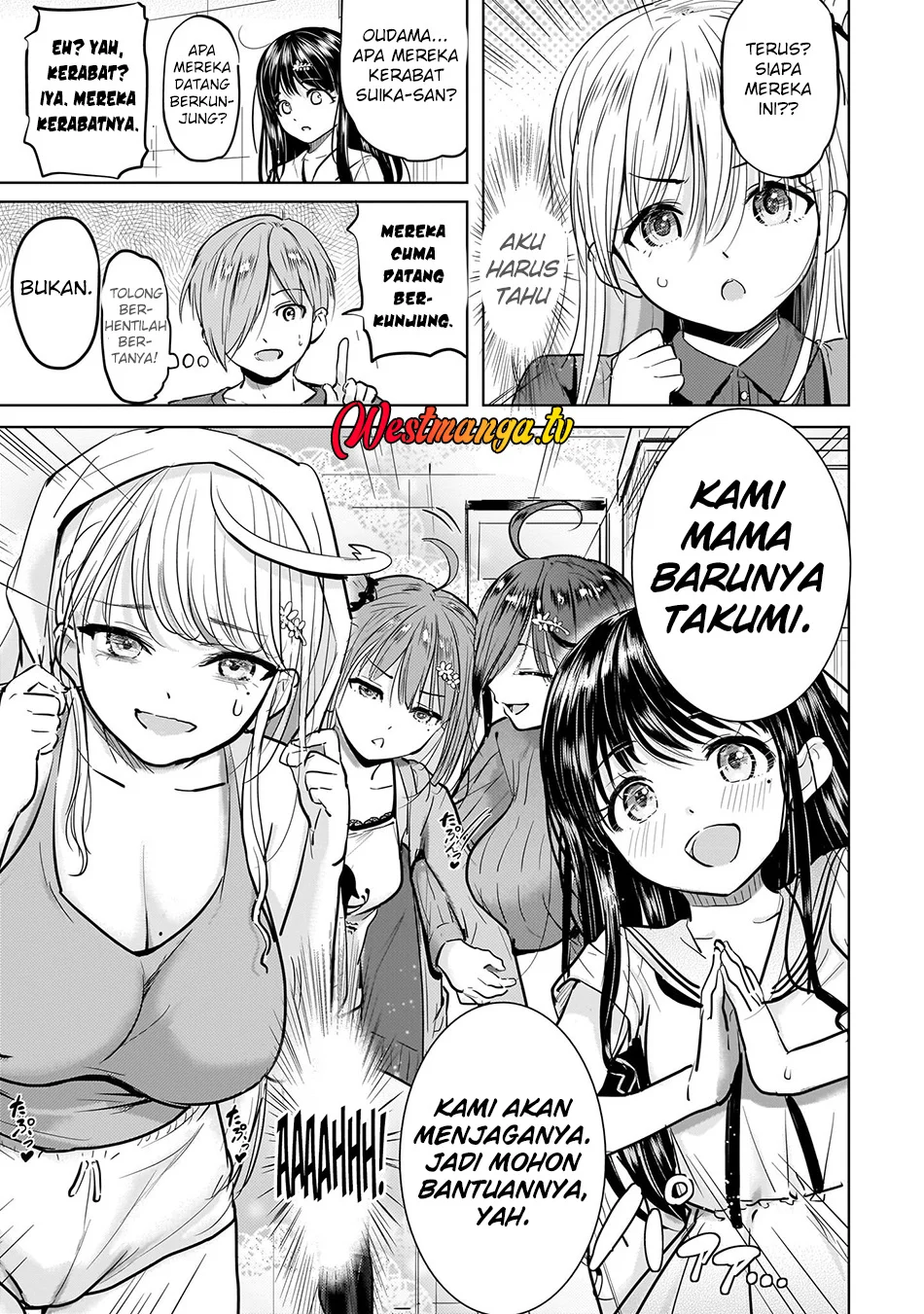 Yonin no Mama no Sei de Ore no Rabukome ga Mama Naranai Chapter 3 - halaman 6
