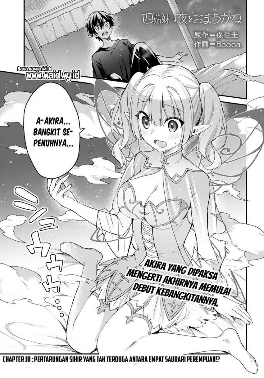 Yonshimai wa Yoru wo Omachikane Chapter 10 - halaman 3