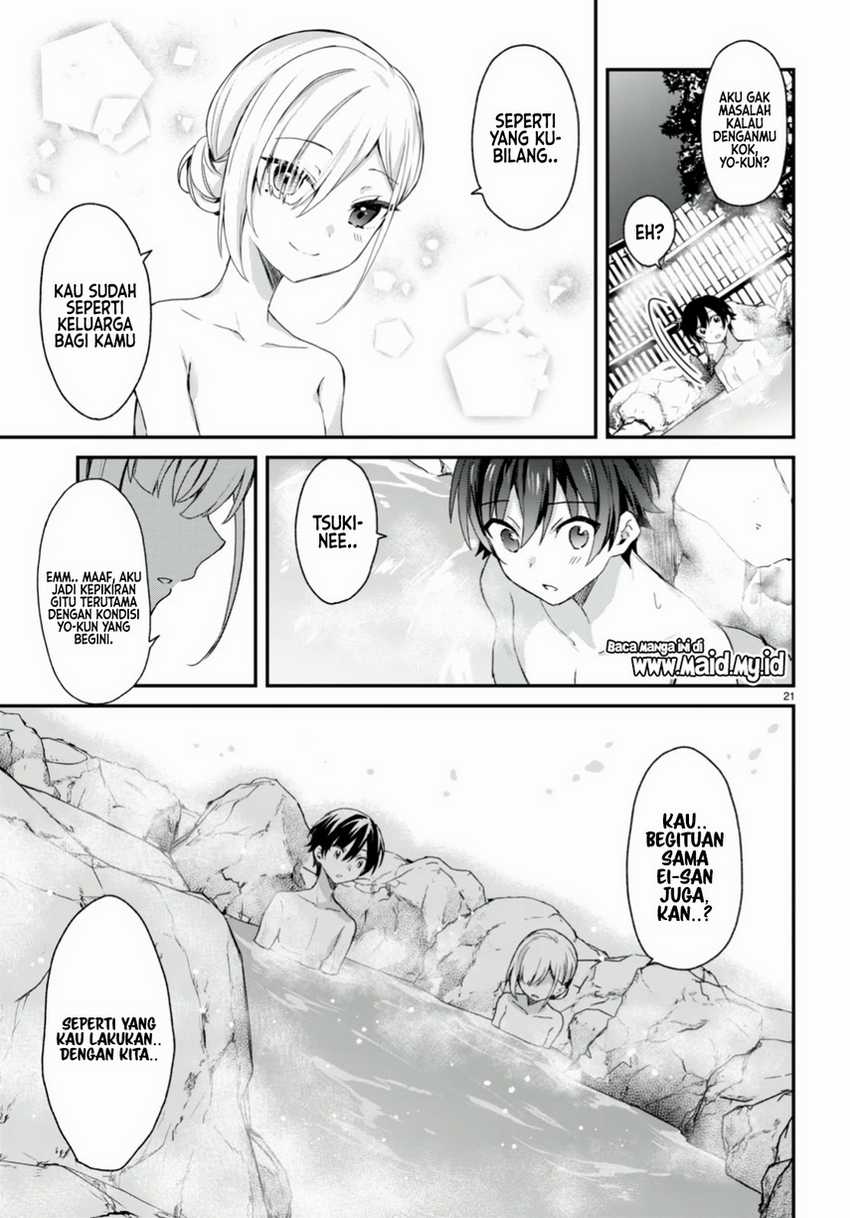 Yonshimai wa Yoru wo Omachikane Chapter 11 - halaman 23