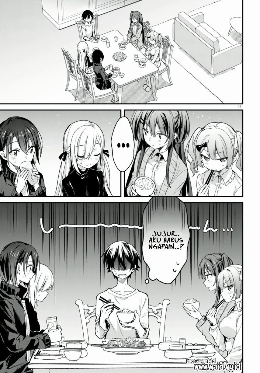 Yonshimai wa Yoru wo Omachikane Chapter 14 - halaman 13