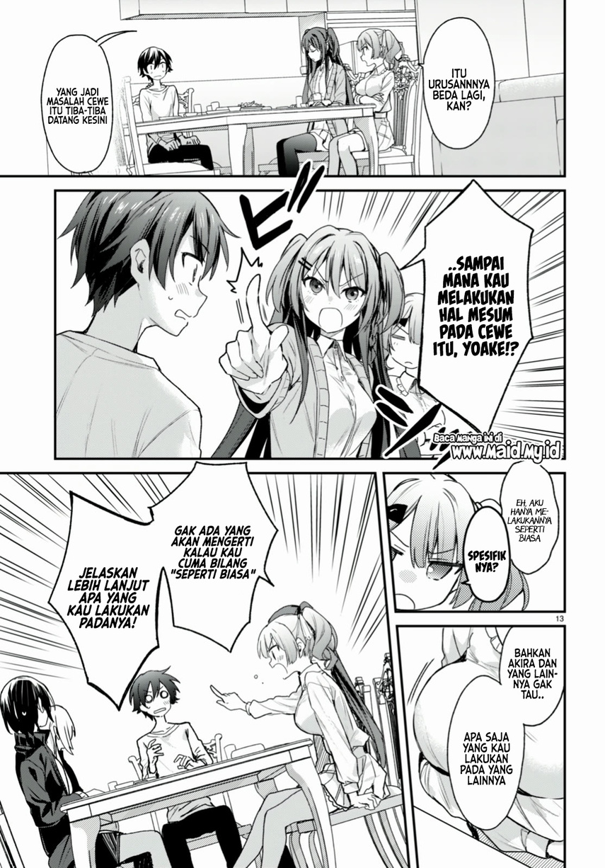 Yonshimai wa Yoru wo Omachikane Chapter 14 - halaman 15