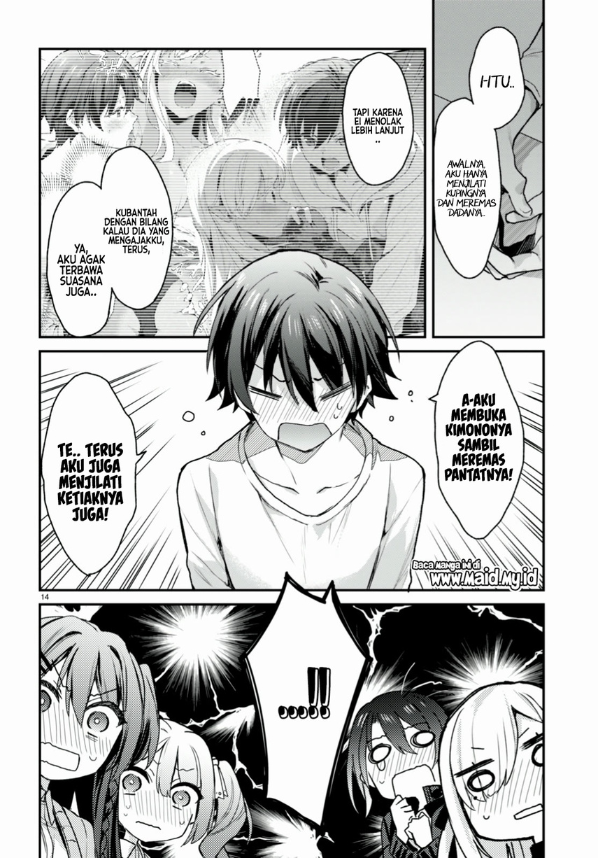 Yonshimai wa Yoru wo Omachikane Chapter 14 - halaman 16
