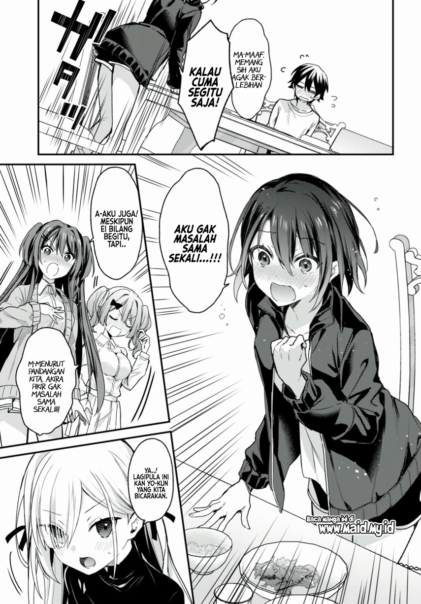 Yonshimai wa Yoru wo Omachikane Chapter 14 - halaman 17