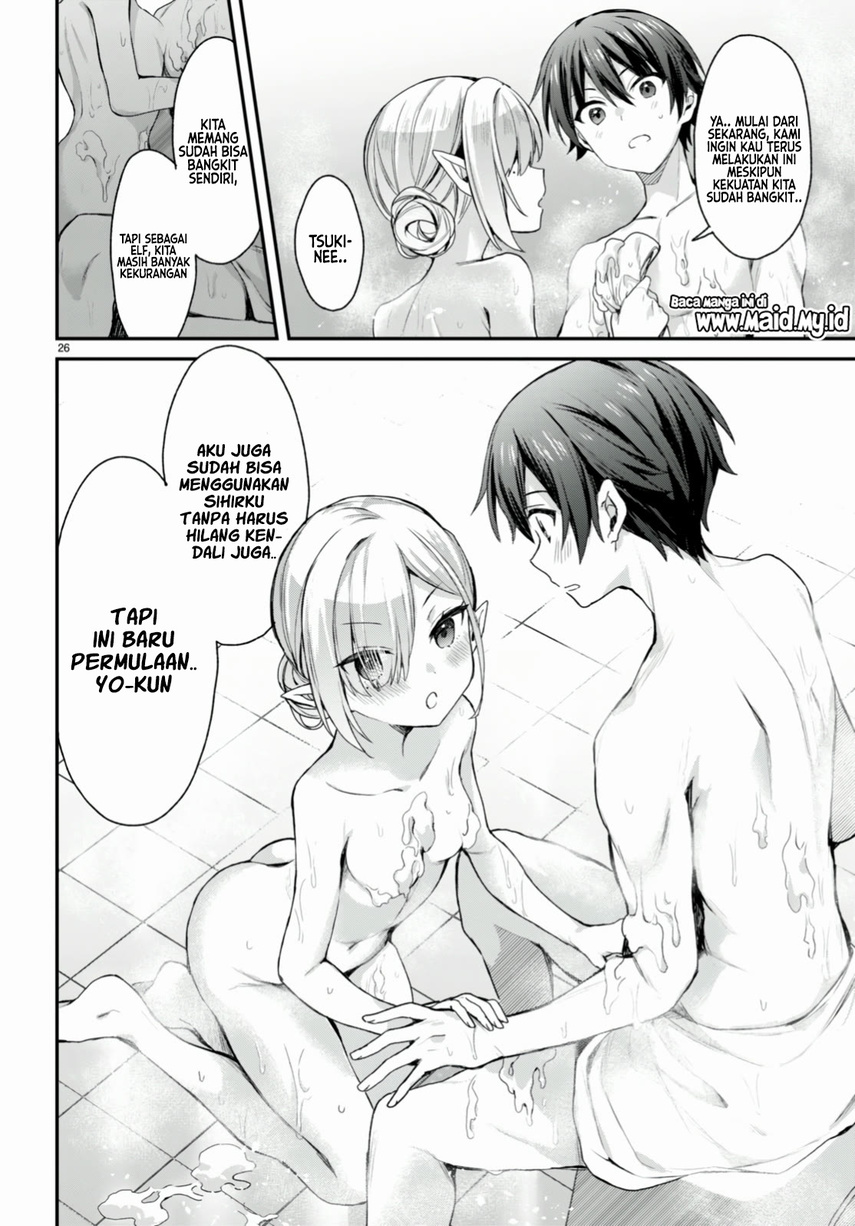 Yonshimai wa Yoru wo Omachikane Chapter 14 - halaman 27