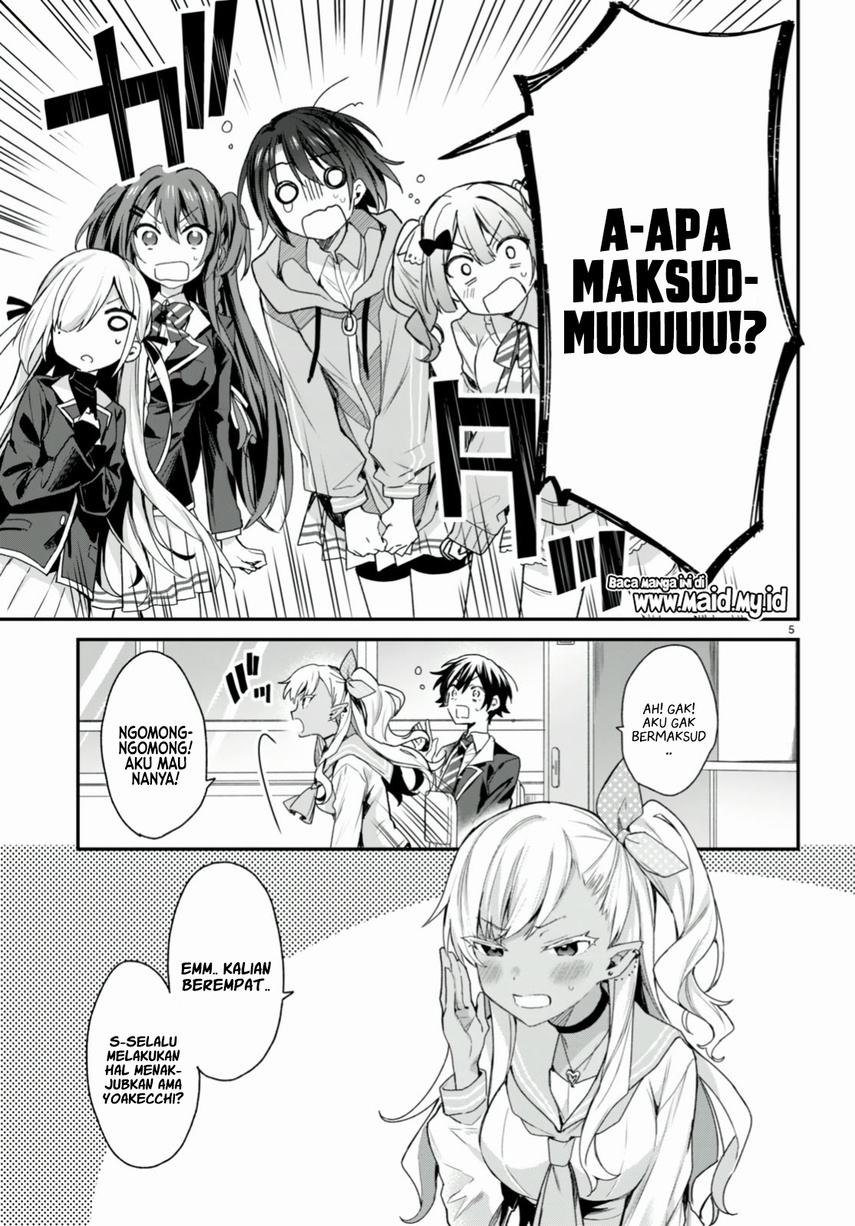 Yonshimai wa Yoru wo Omachikane Chapter 14 - halaman 7