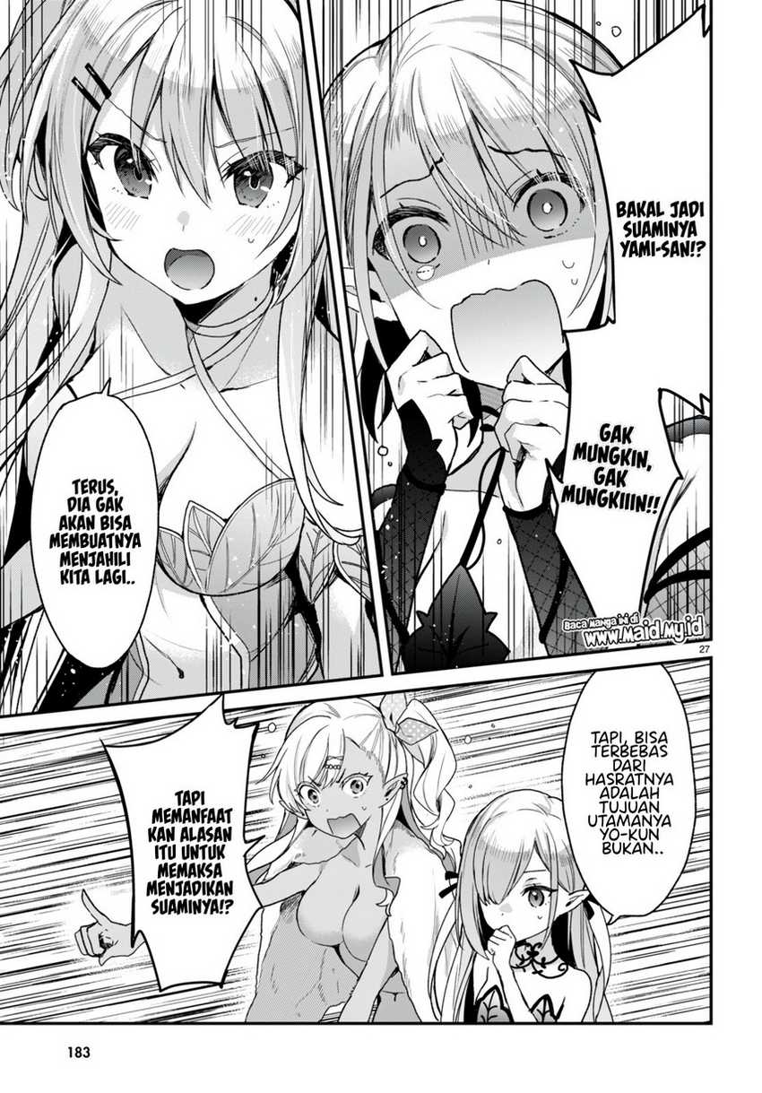 Yonshimai wa Yoru wo Omachikane Chapter 17 - halaman 28