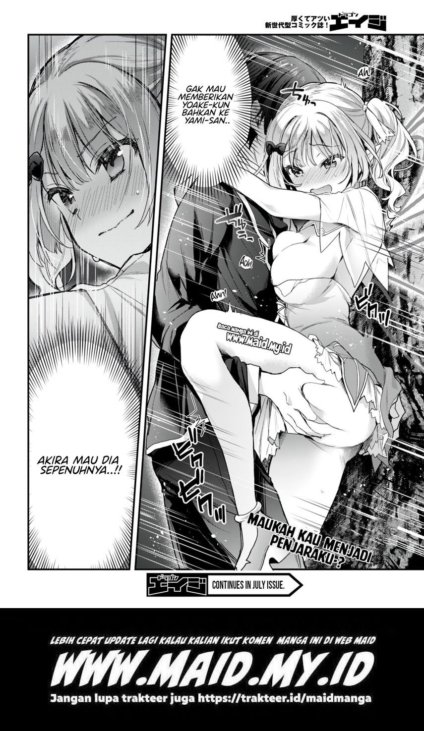 Yonshimai wa Yoru wo Omachikane Chapter 19 - halaman 19