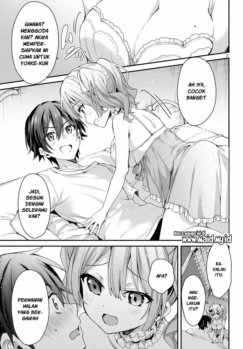 Yonshimai wa Yoru wo Omachikane Chapter 2 - halaman 22