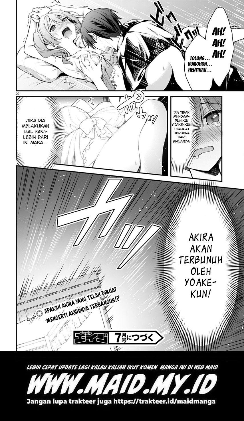 Yonshimai wa Yoru wo Omachikane Chapter 9 - halaman 22