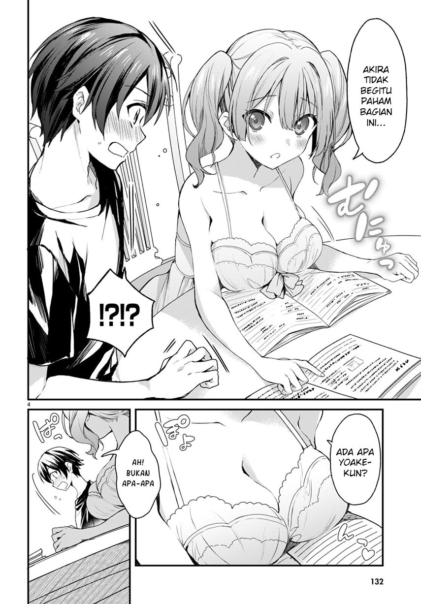 Yonshimai wa Yoru wo Omachikane Chapter 9 - halaman 6