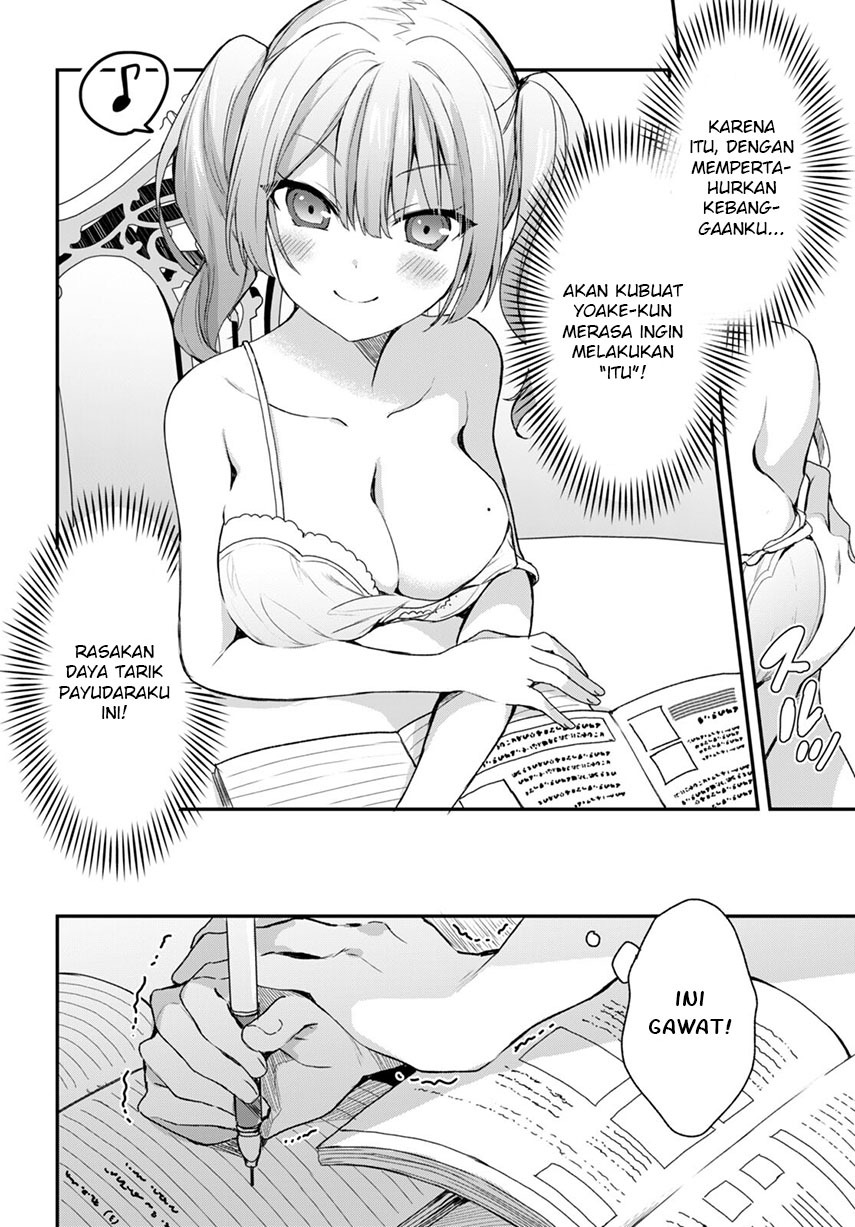 Yonshimai wa Yoru wo Omachikane Chapter 9 - halaman 8