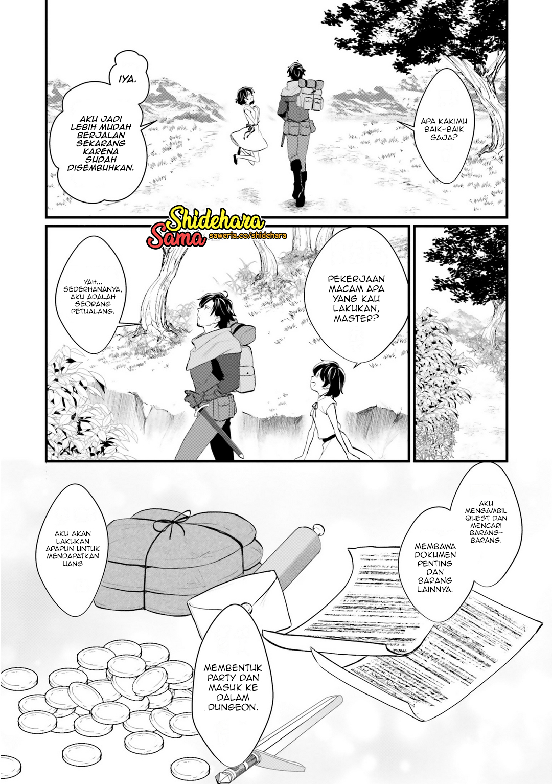 Yopparai Touzoku, Dorei no Shoujo wo Kau Chapter 2 - halaman 22