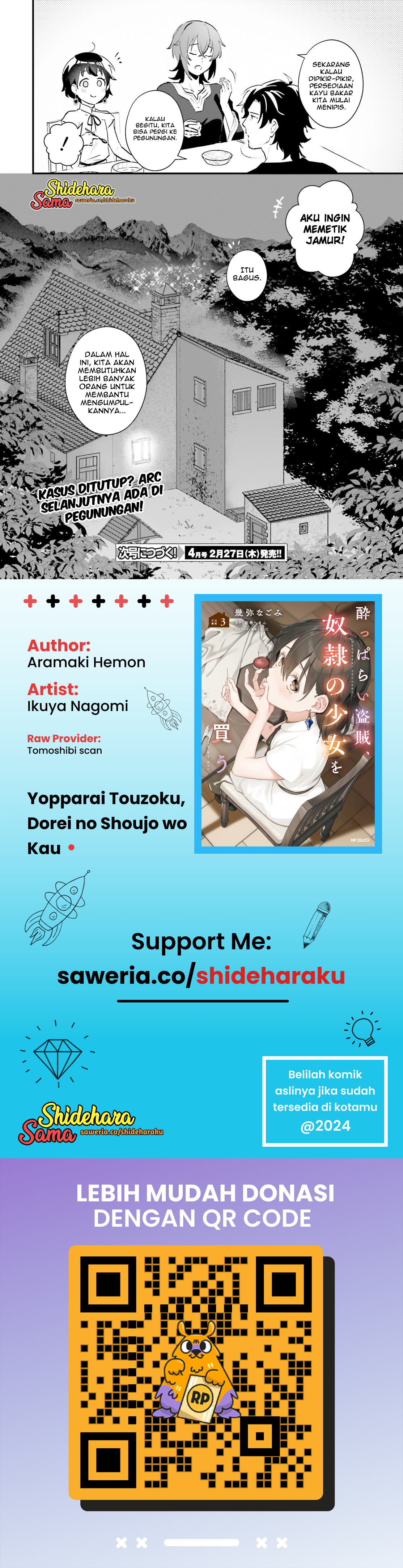 Yopparai Touzoku, Dorei no Shoujo wo Kau Chapter 22 - halaman 21