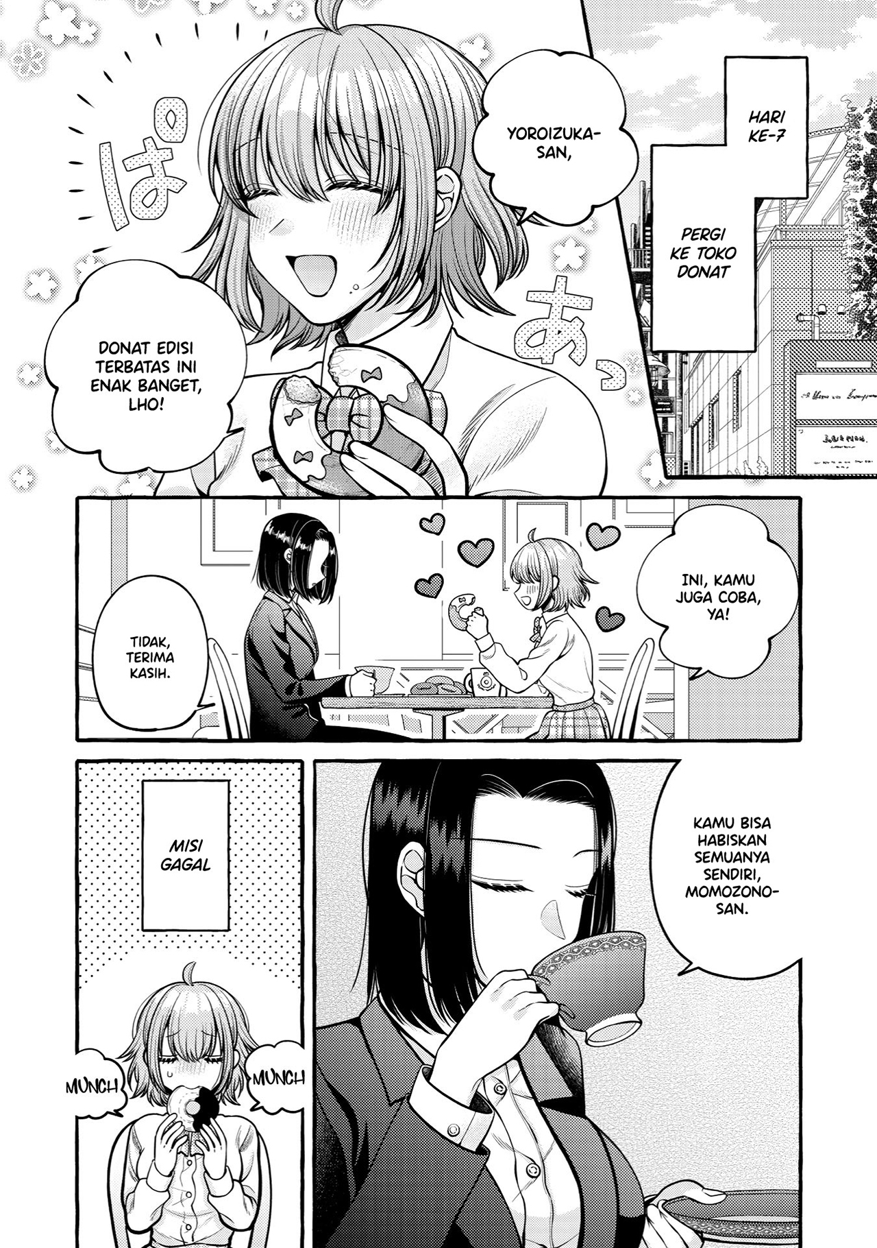 Yoroizuka-san wo Baburasetai Chapter 9.2 - halaman 7
