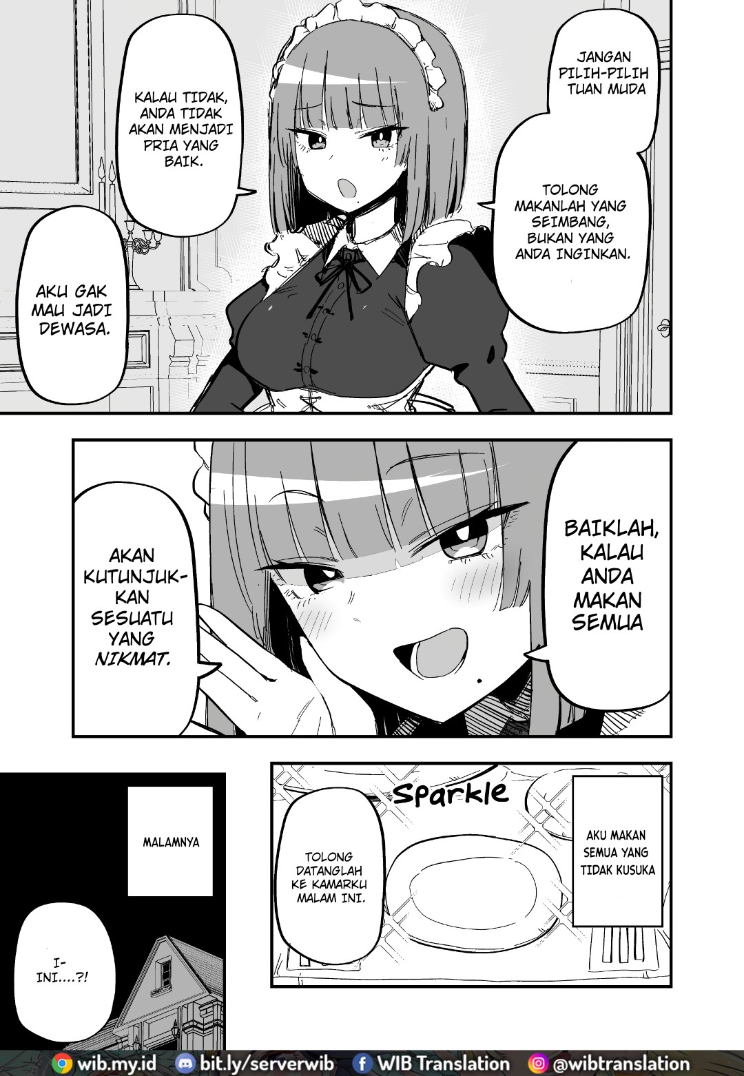 Yoru ni ii Koto o Oshietekureru Maid-san Chapter 0 - halaman 1