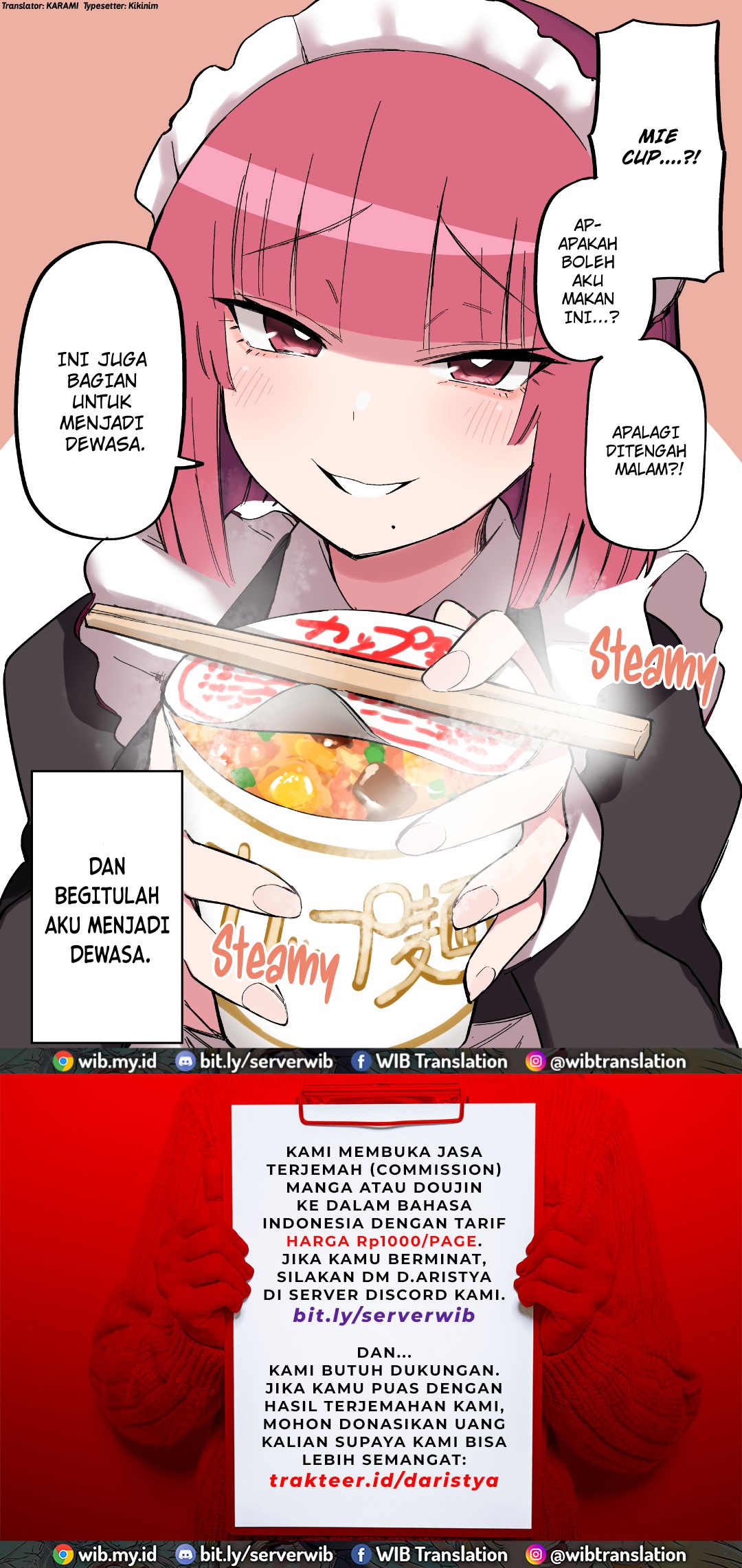 Yoru ni ii Koto o Oshietekureru Maid-san Chapter 0 - halaman 2