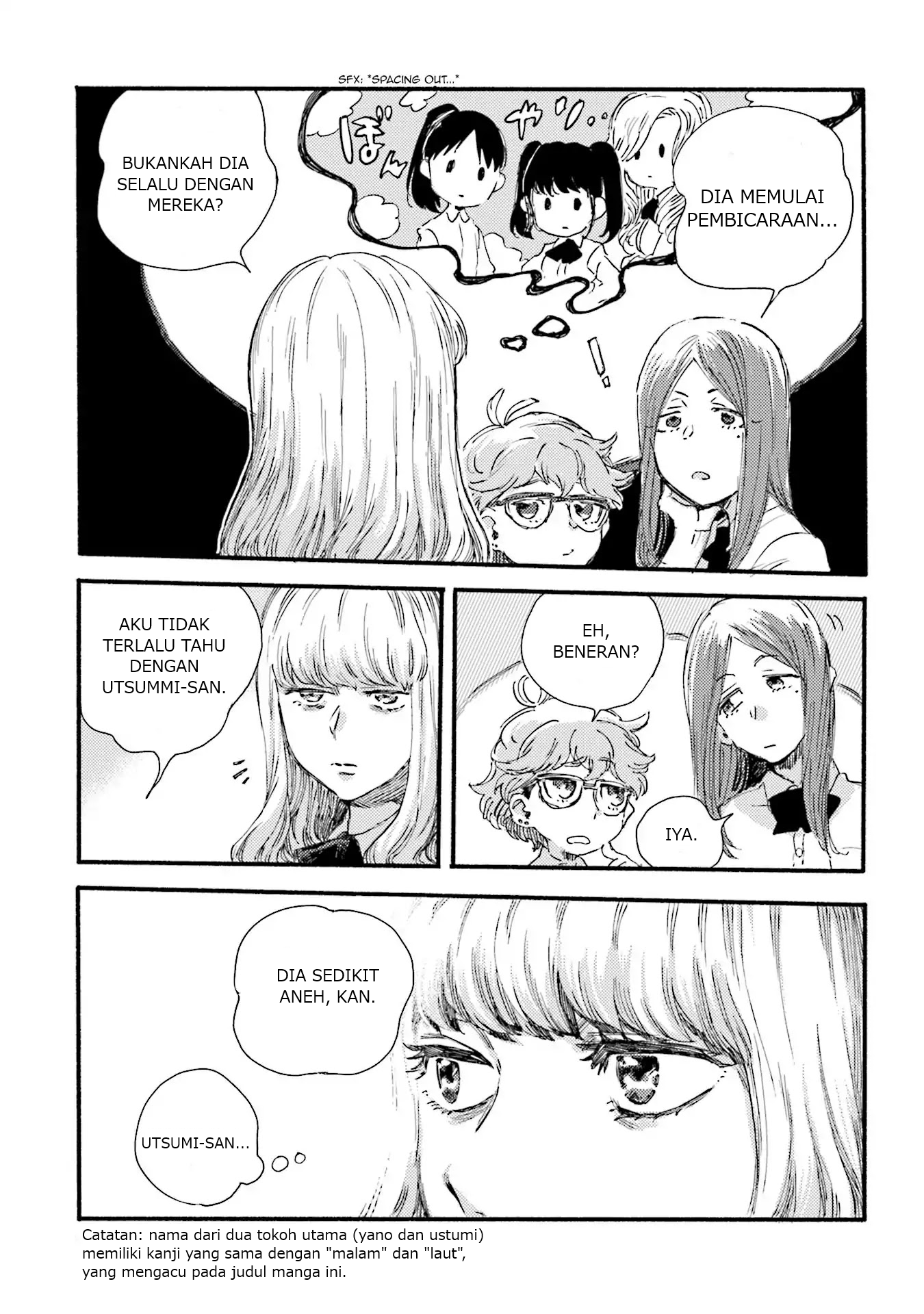Yoru to Umi Chapter 1 - halaman 22