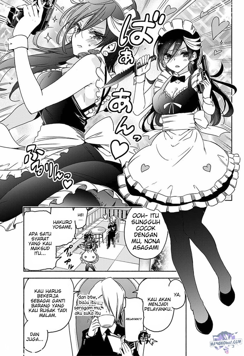 Yosame Hakuro wa Korosenai Chapter 0.1 - halaman 14