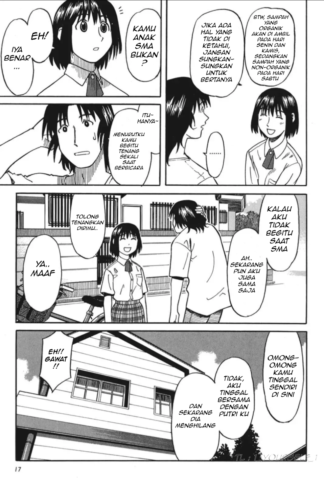 Yotsuba&! Chapter 1 - halaman 17