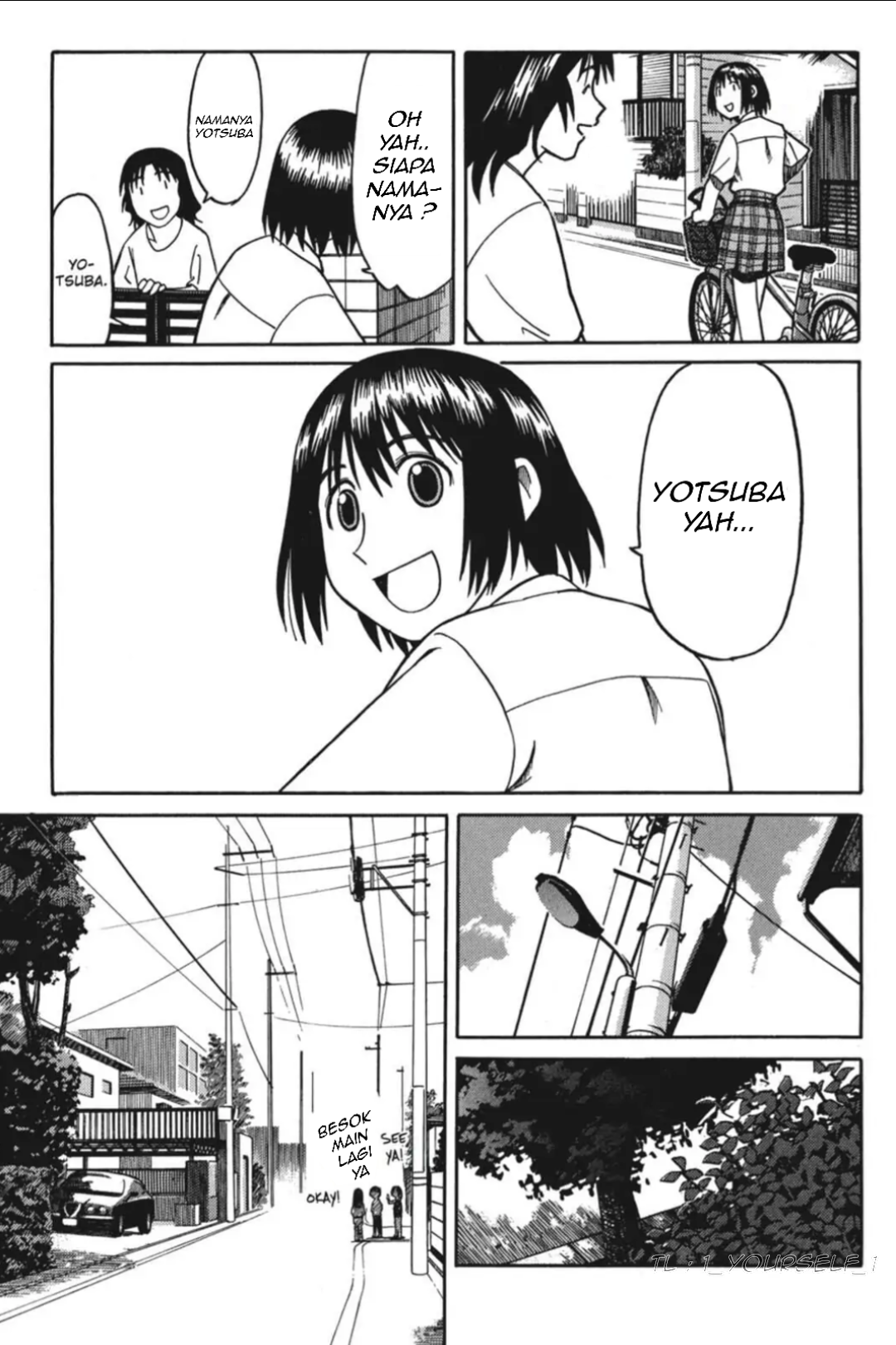 Yotsuba&! Chapter 1 - halaman 19