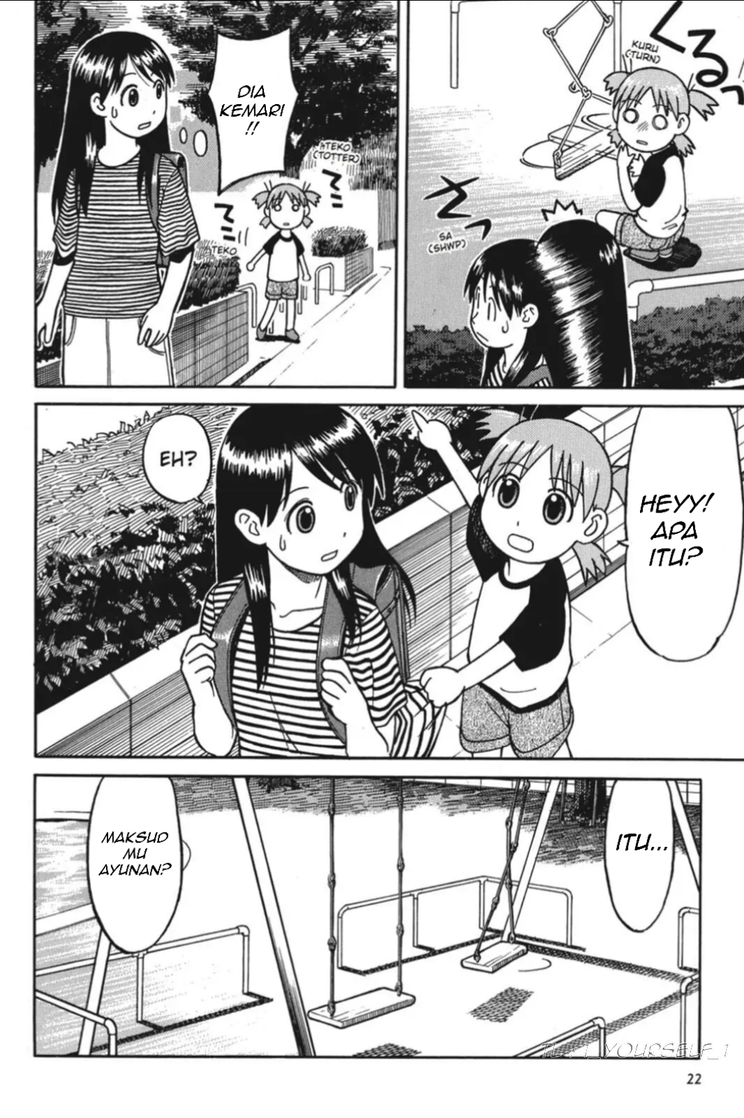 Yotsuba&! Chapter 1 - halaman 22