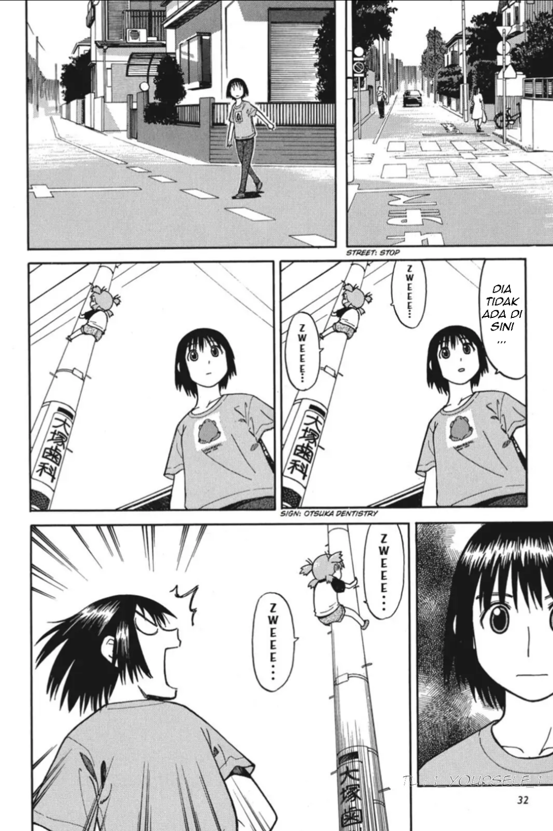 Yotsuba&! Chapter 1 - halaman 32