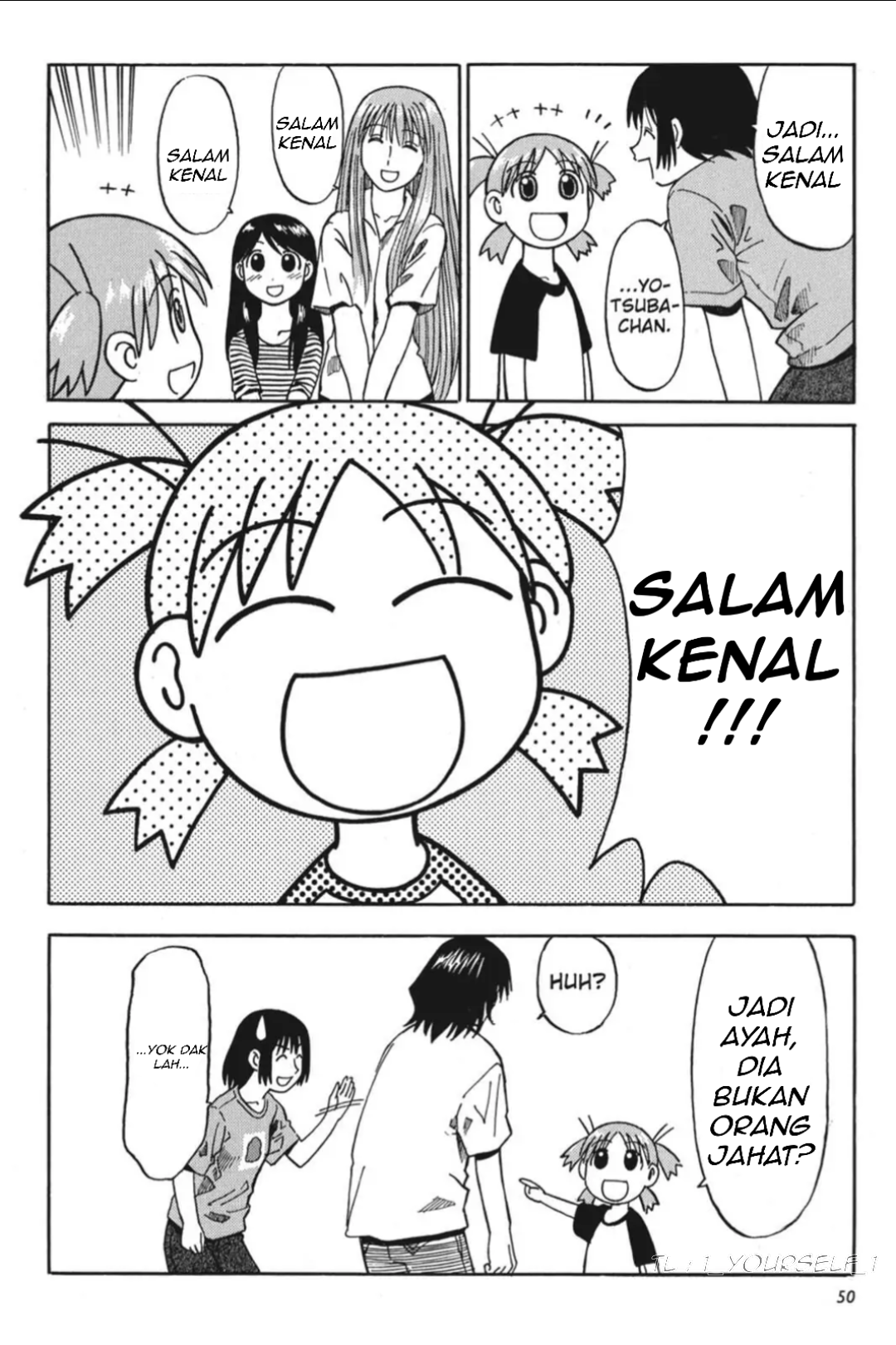 Yotsuba&! Chapter 1 - halaman 50