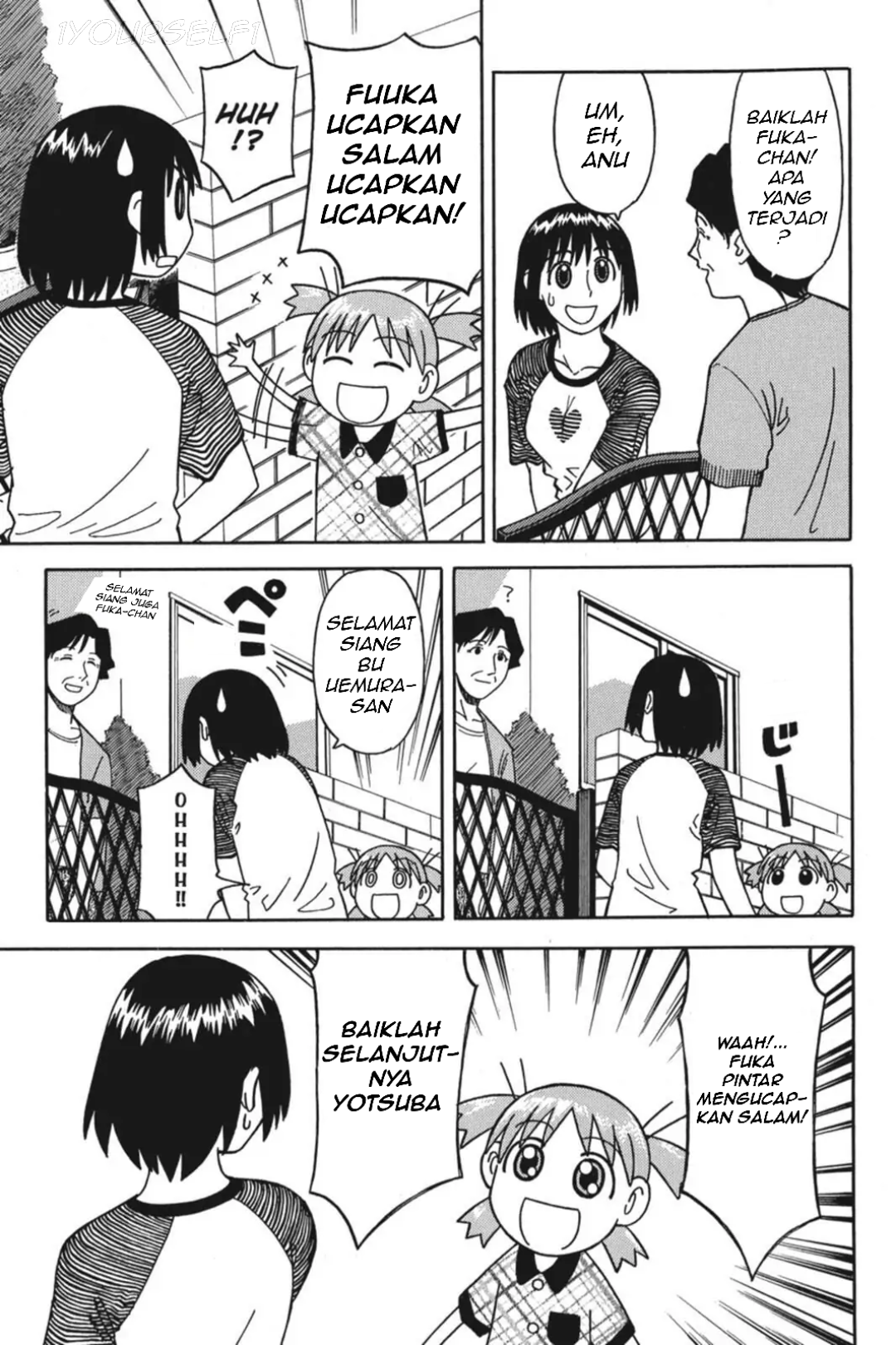 Yotsuba&! Chapter 2 - halaman 21