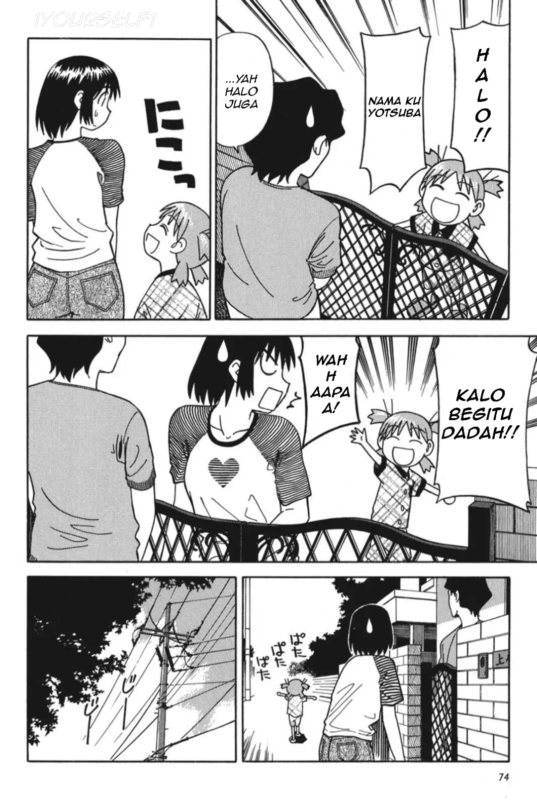 Yotsuba&! Chapter 2 - halaman 22