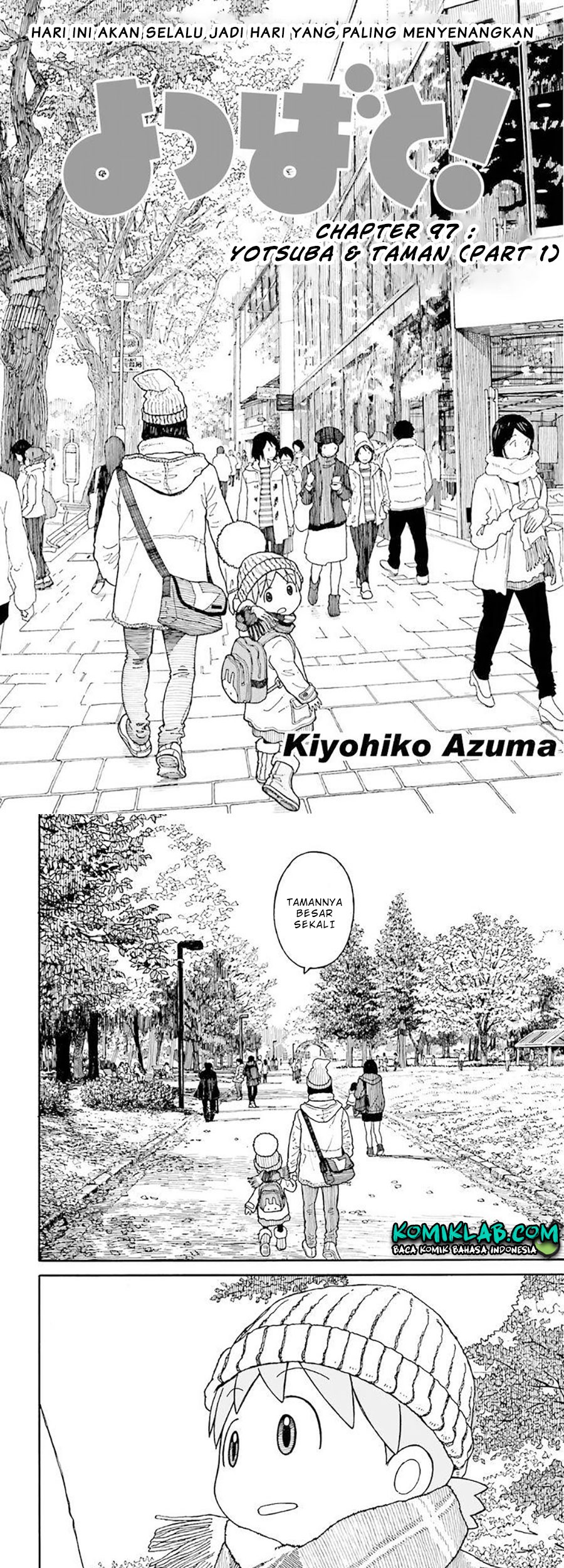 Yotsuba to! Chapter 97 - halaman 3